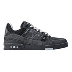 Louis Vuitton LV Trainer ‘Black Monogram Denim’ - Recondicionado