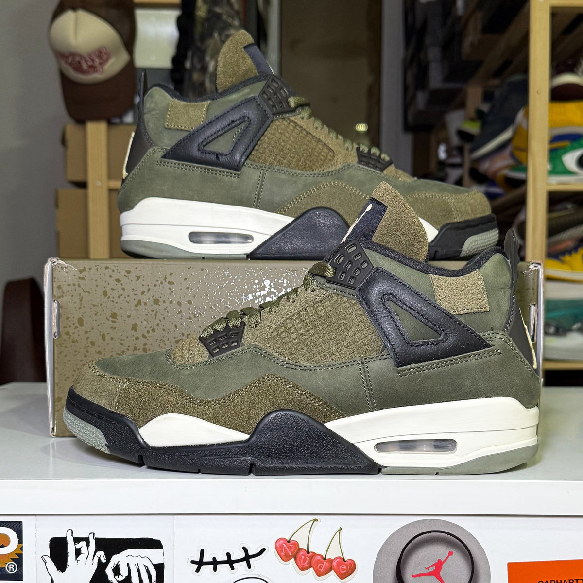 Air Jordan 4 Retro SE Craft 'Medium Olive' 2023 - Recondicionado