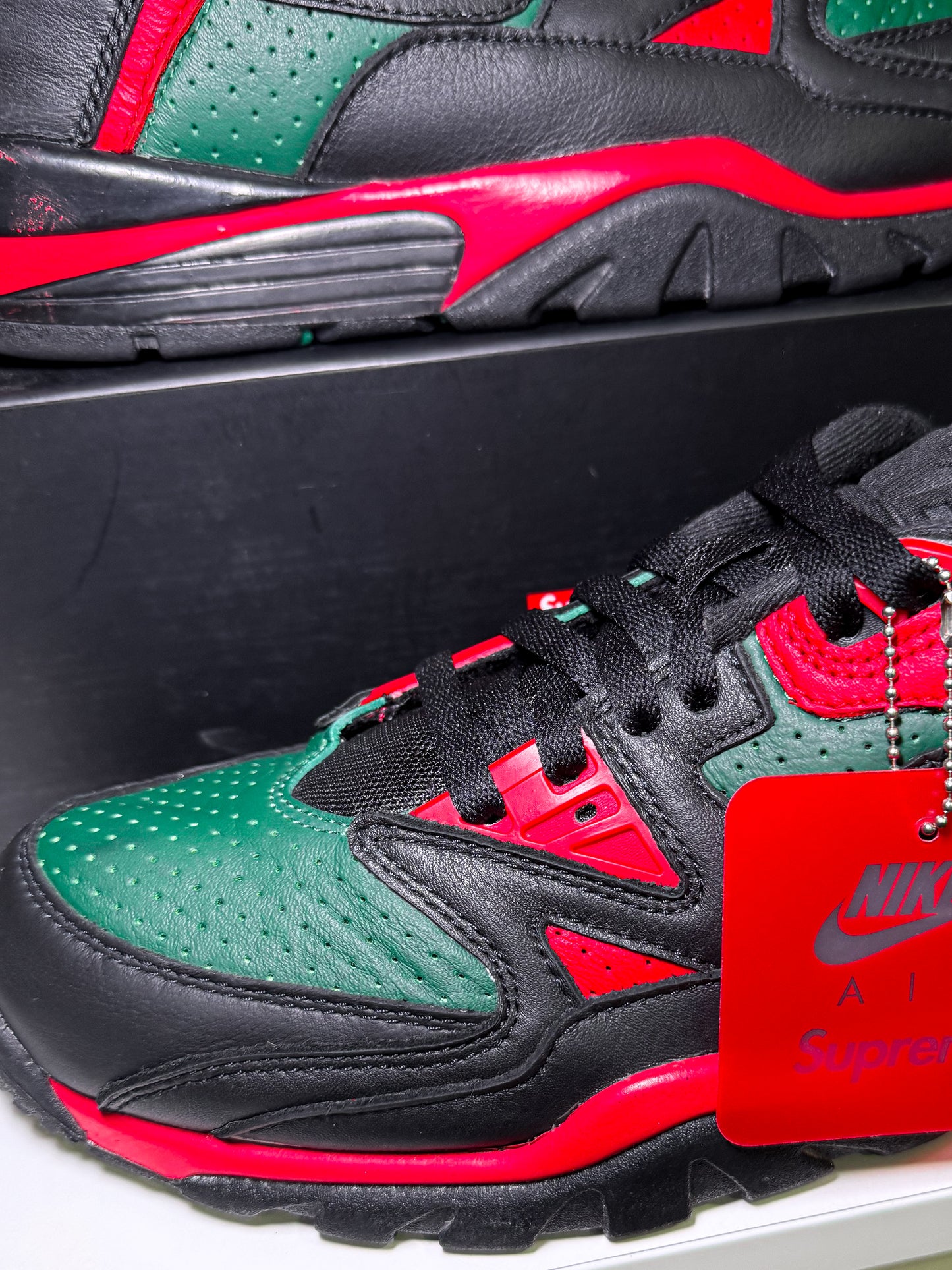 Nike Air Cross Trainer 3 Low x Supreme ‘Black Gorge Green’ 2021 - Recondicionado