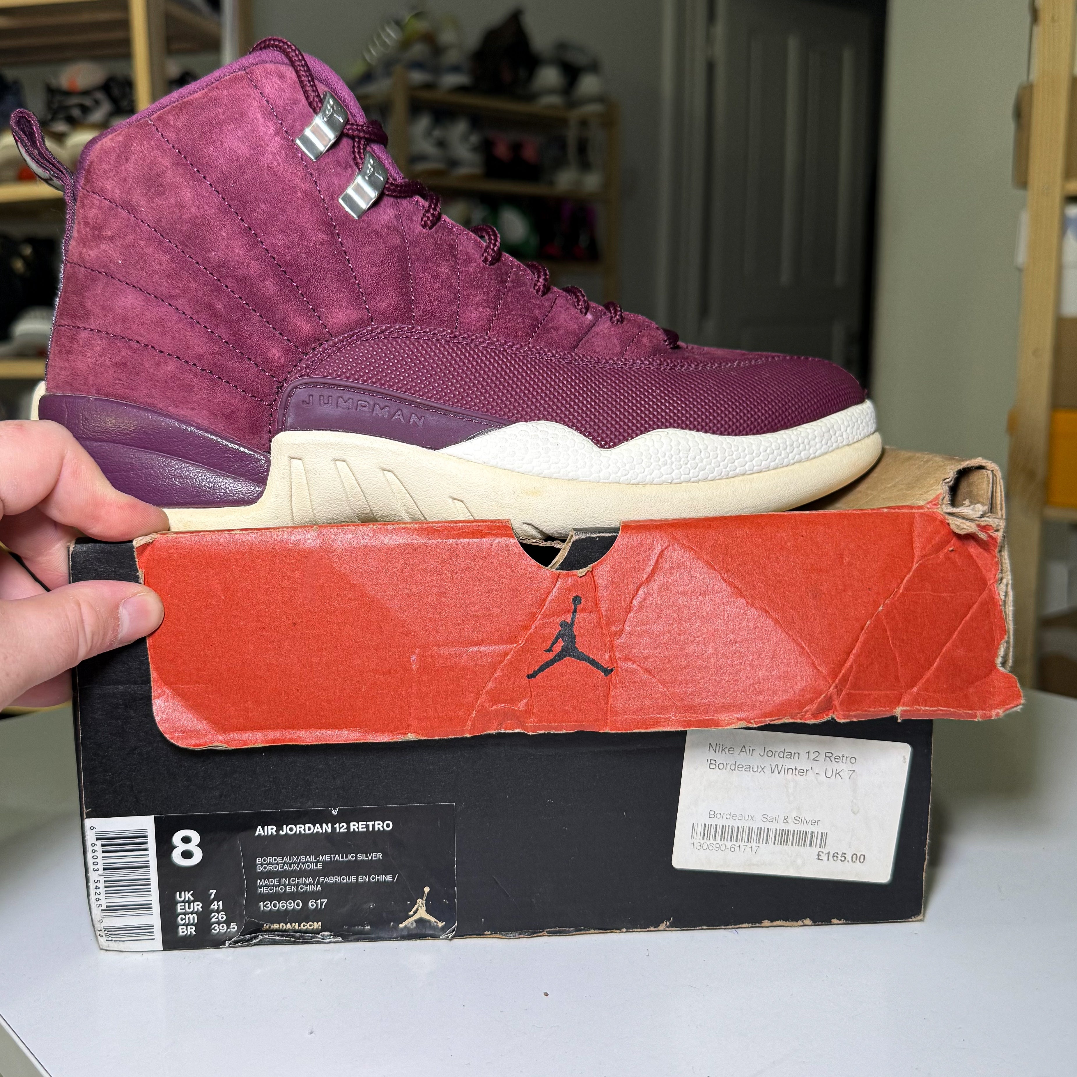 Air Jordan 12 Retro ‘Bordeaux’ 2017 - Recondicionado