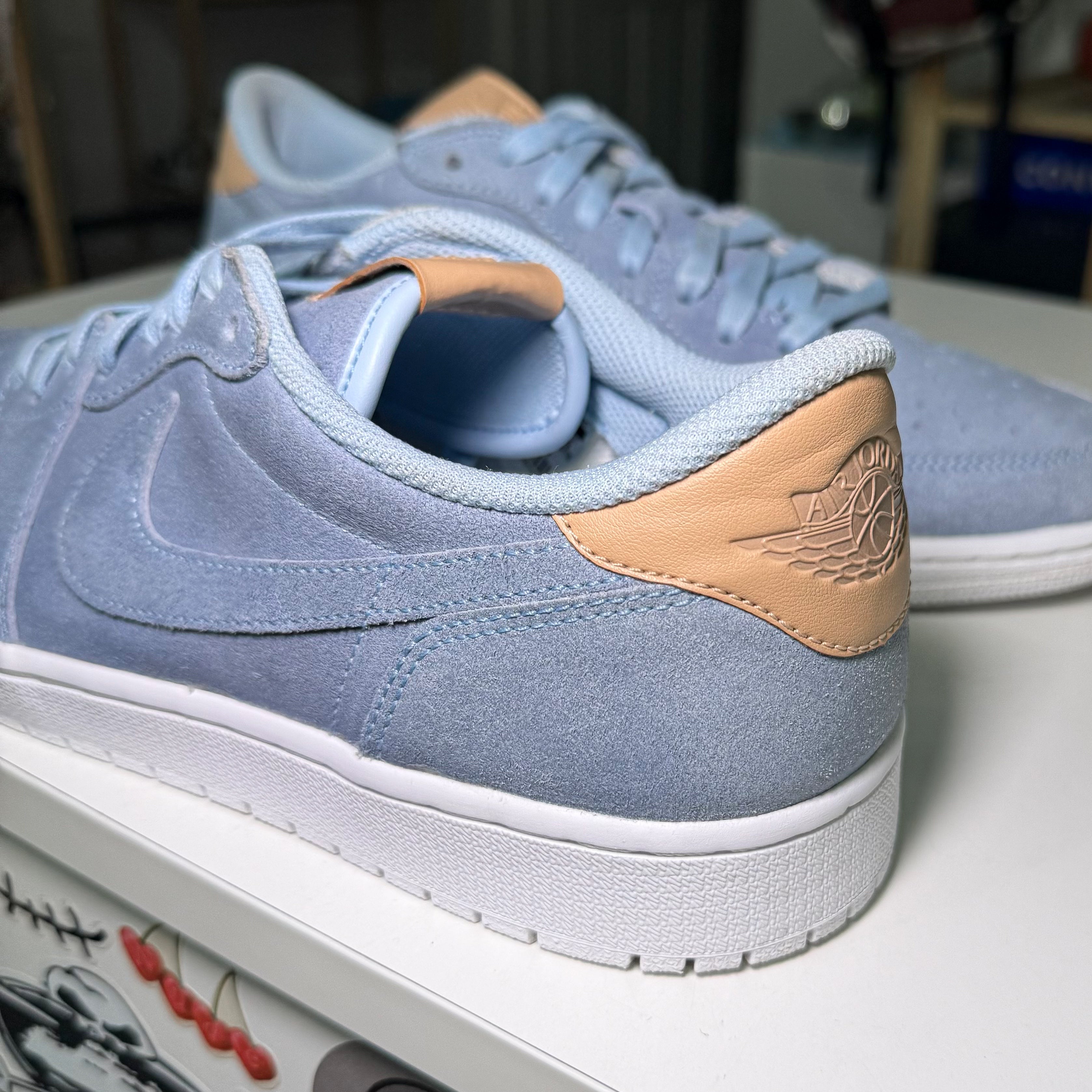 Air Jordan 1 Retro Low OG Premium ‘Ice Blue’ 2017 - Recondicionado