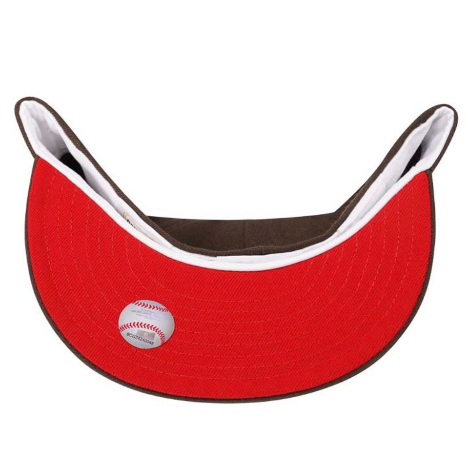 New Era 59Fifty St Louis Cardinals World Series 1967 Coffee Red Edition Fitted Cap