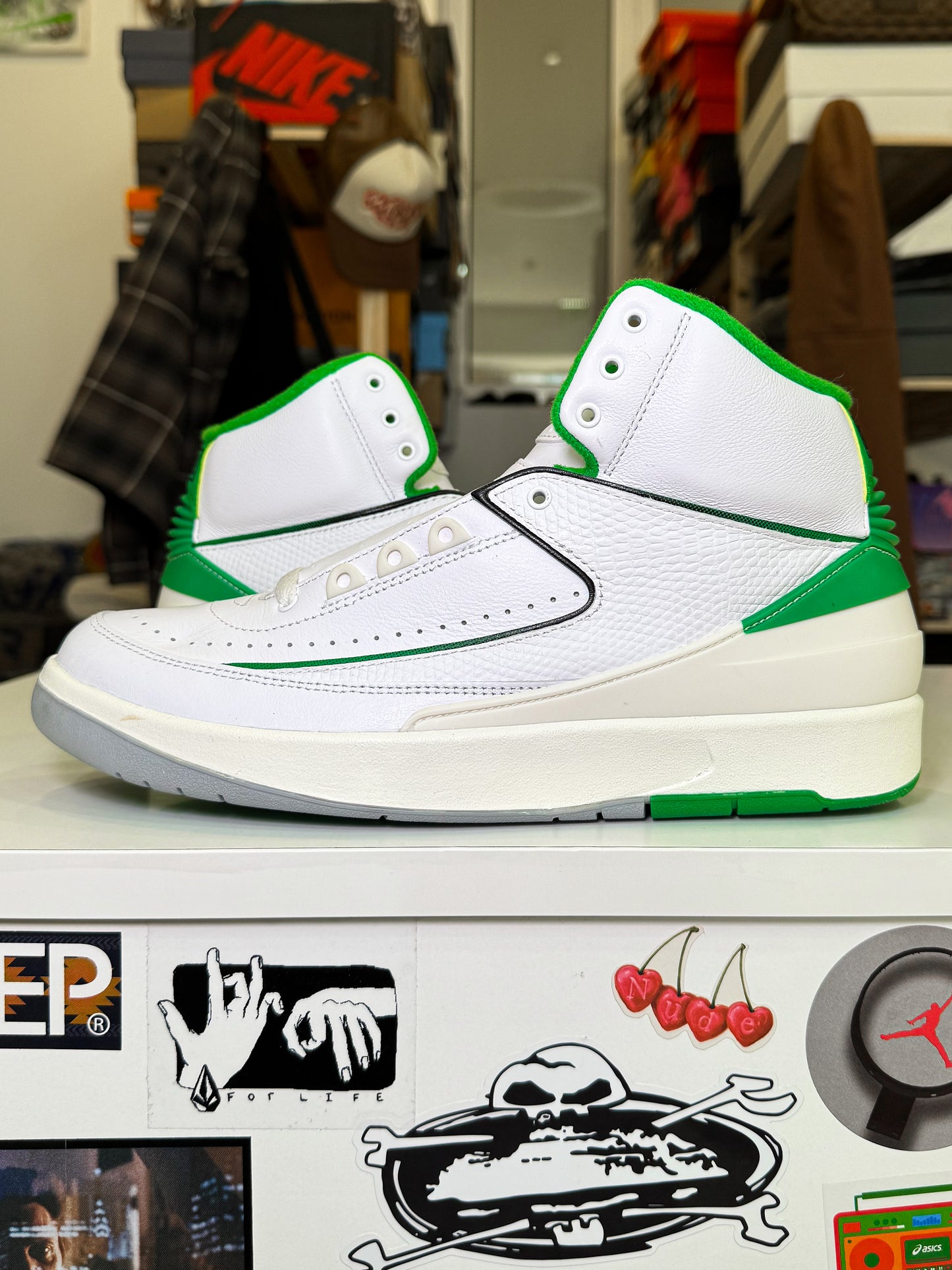 Air Jordan 2 Retro ‘Lucky Green’ 2023 - Novo