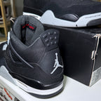 Air Jordan 4 Retro 'Black Canvas' 2022 - Recondicionado