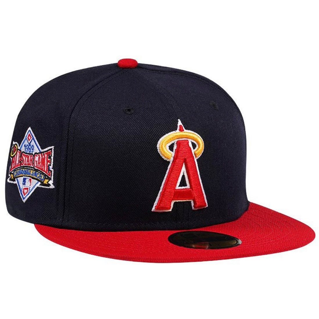New Era 59Fifty California Angels All Star Game 1989 Two Tone Edition Fitted Cap