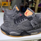 Air Jordan 4 Retro x Levi’s ‘Black Denim’ GS 2018 - Recondicionado