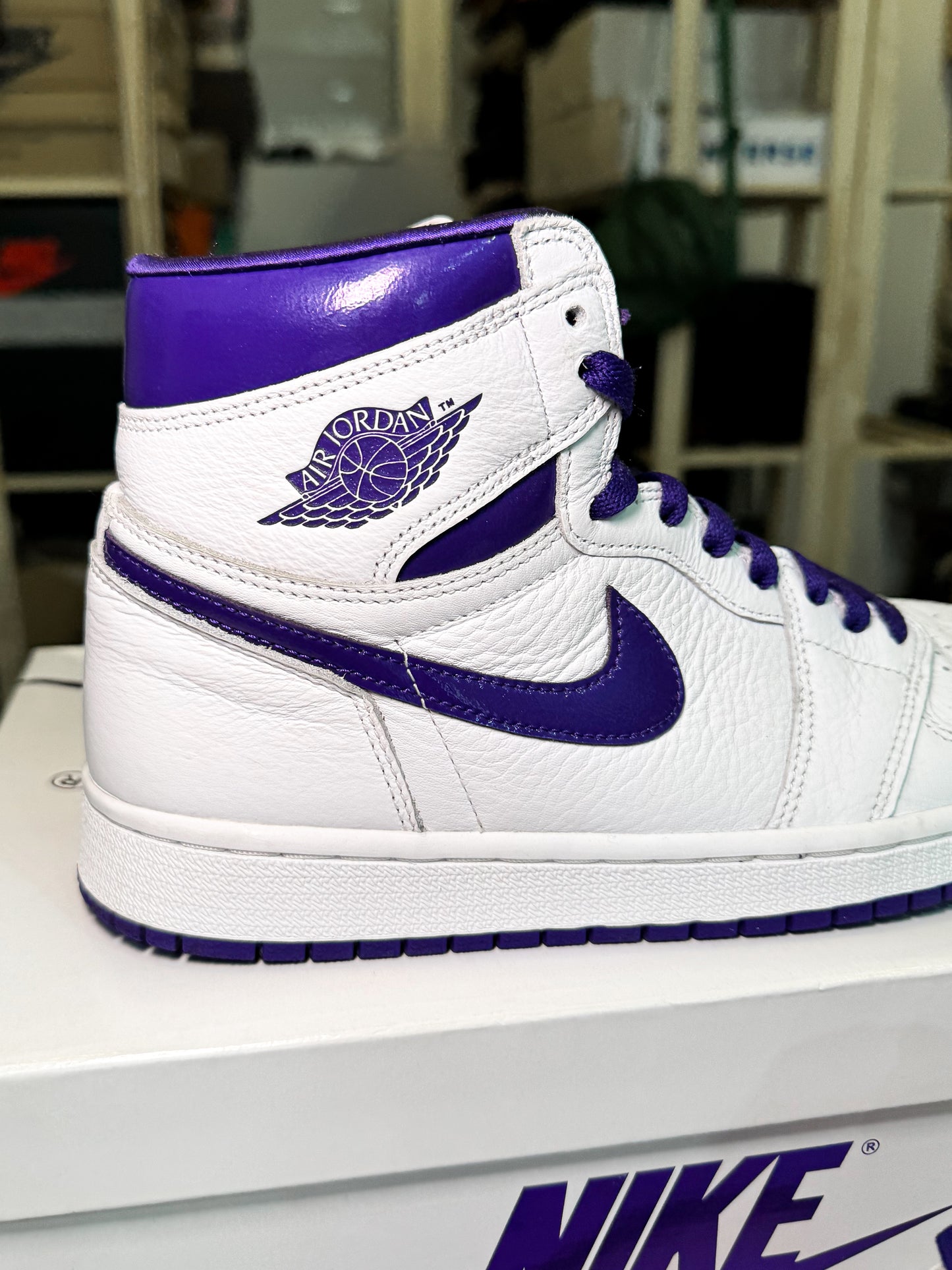 Air Jordan 1 Retro High OG ‘Court Purple’ W 2021 - Recondicionado