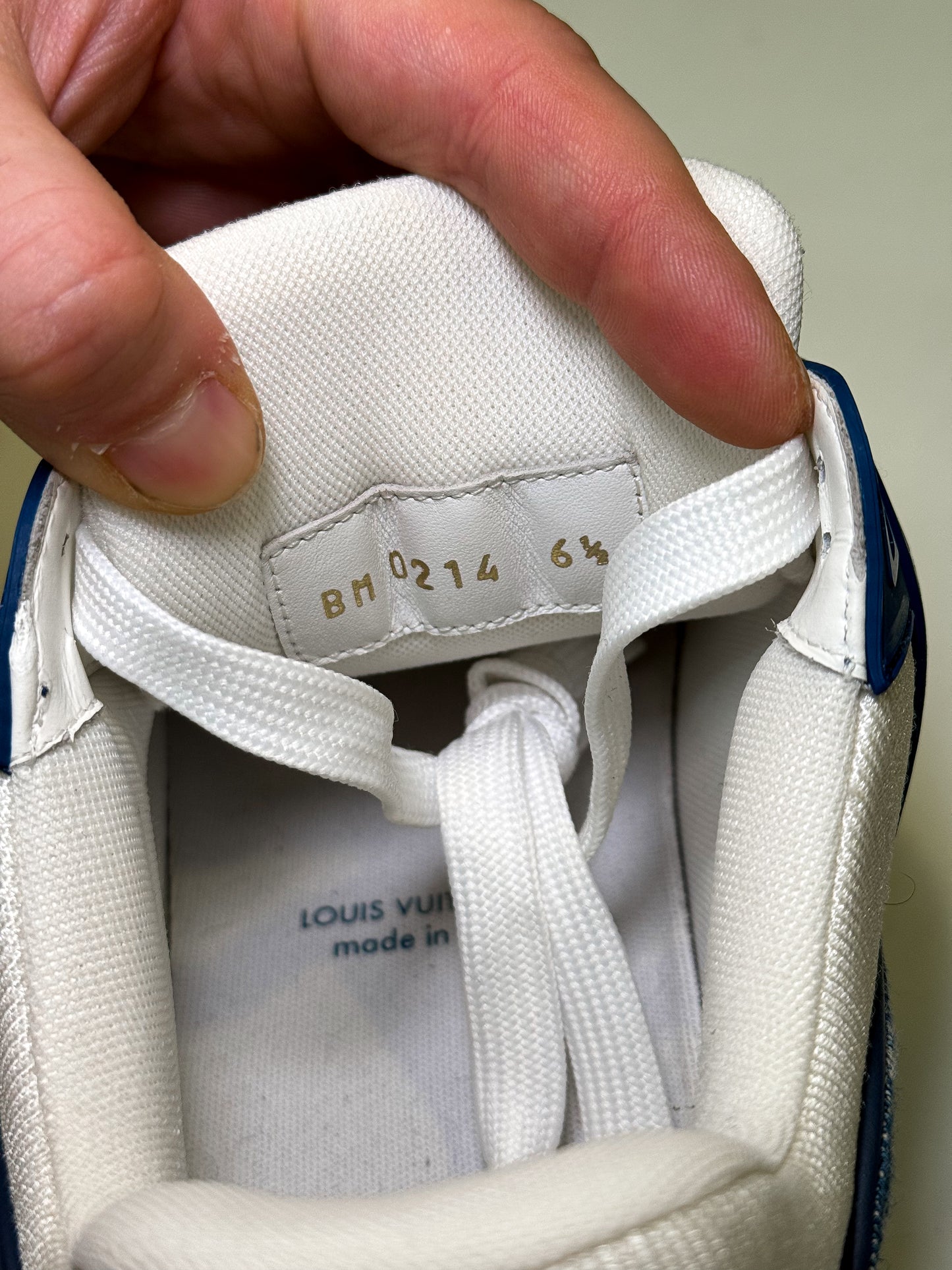 Louis Vuitton LV Trainer ‘Monogram Denim’ - Recondicionado
