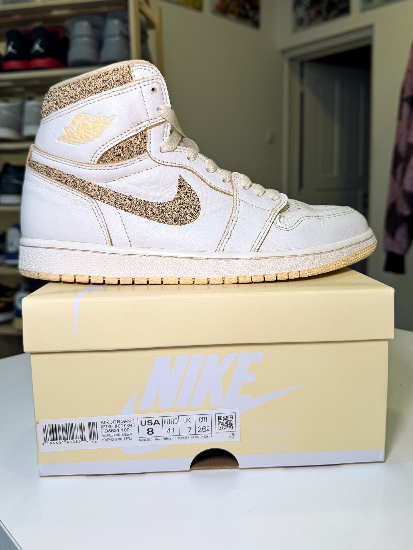 Air Jordan 1 Retro High OG Craft ‘Vibrations of Naija’ 2023 - Recondicionado