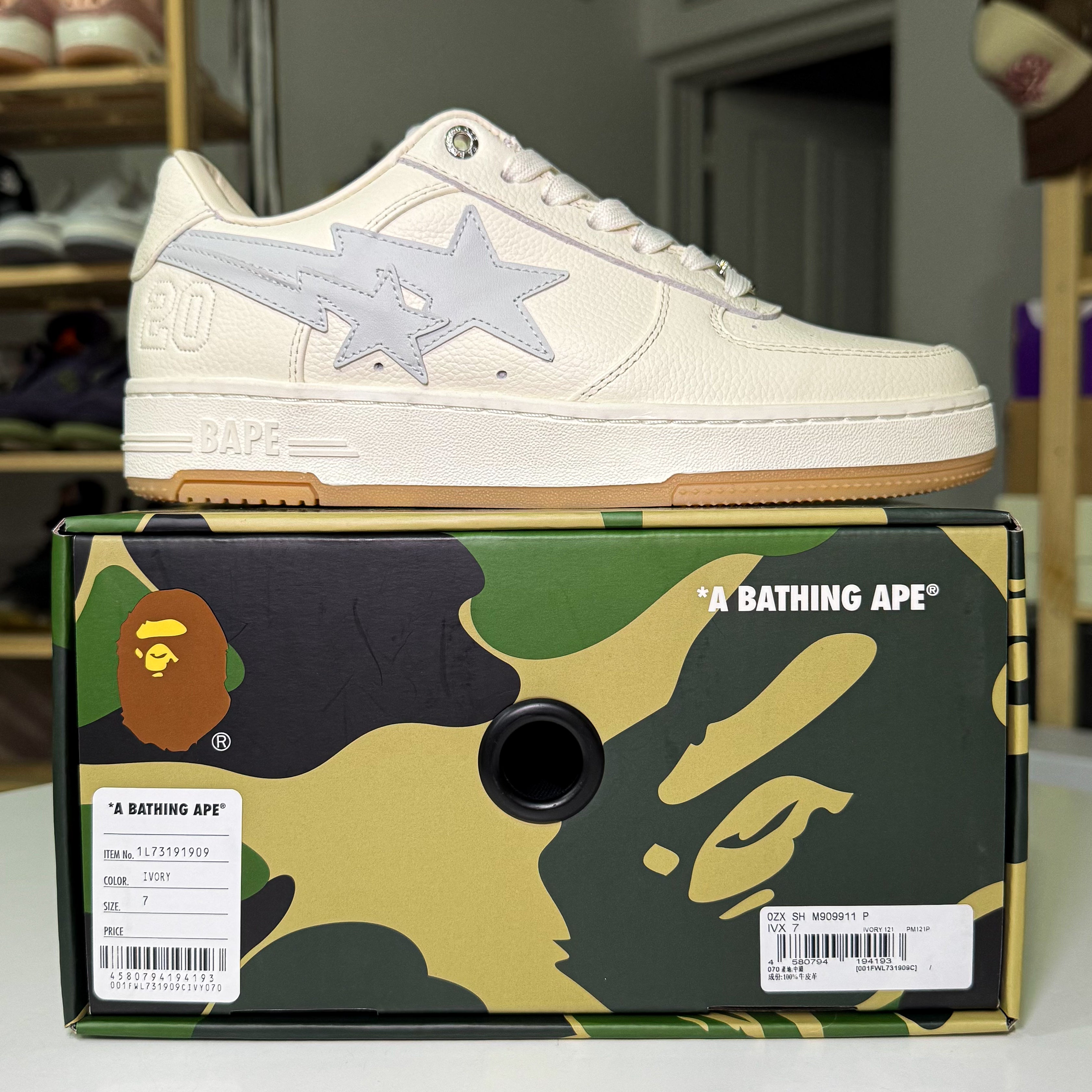 A Bathing Ape Bape Sta Double Sta M2 x Highsnobety 20Th Anniversary 2025 - DS