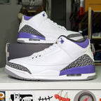 Air Jordan 3 Retro ‘Dark Iris’ 2022 - Recondicionado