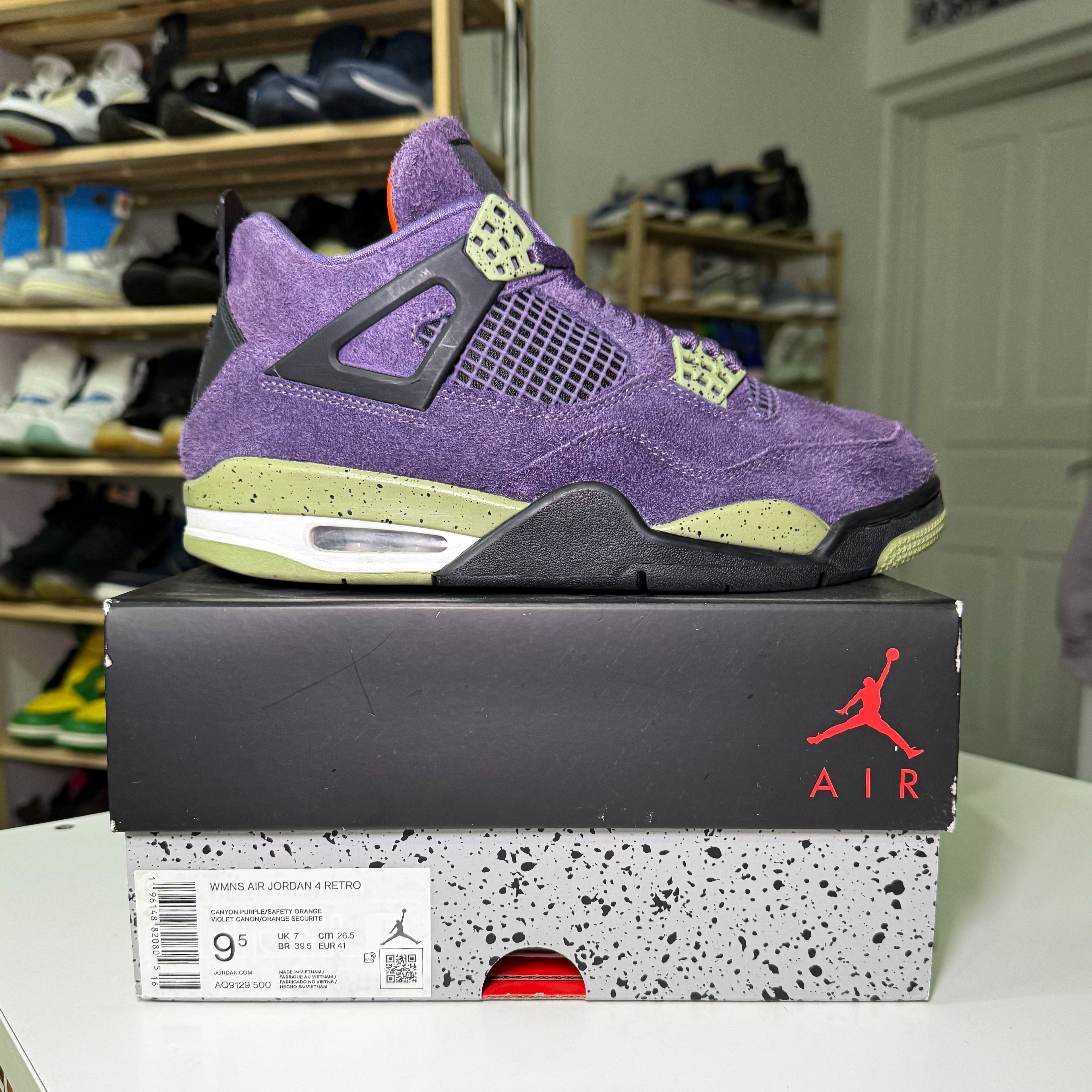 Air Jordan 4 Retro ‘Canyon Purple’ W 2022 - Recondicionado