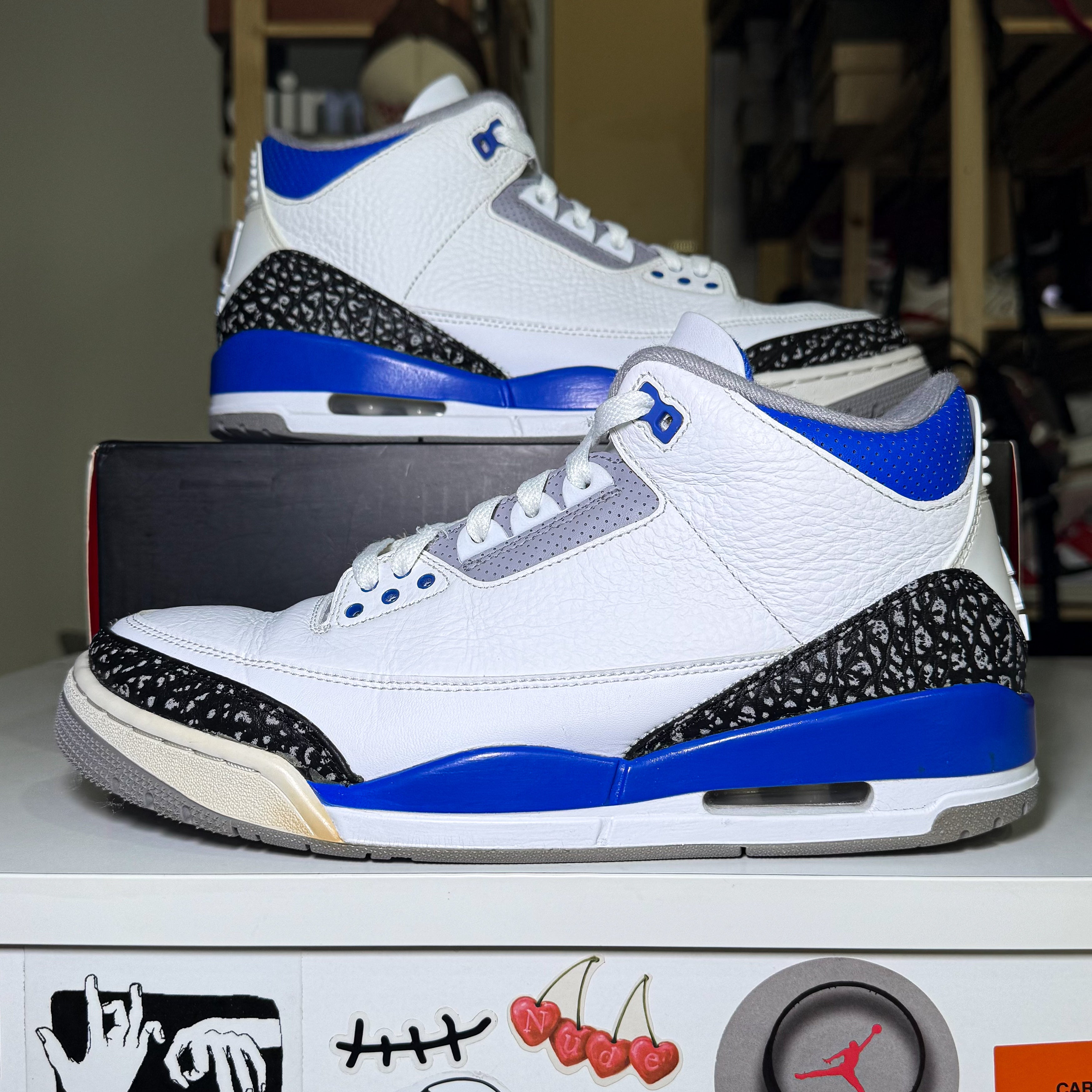 Air Jordan 3 Retro ‘Racer Blue’ 2021 - Recondicionado
