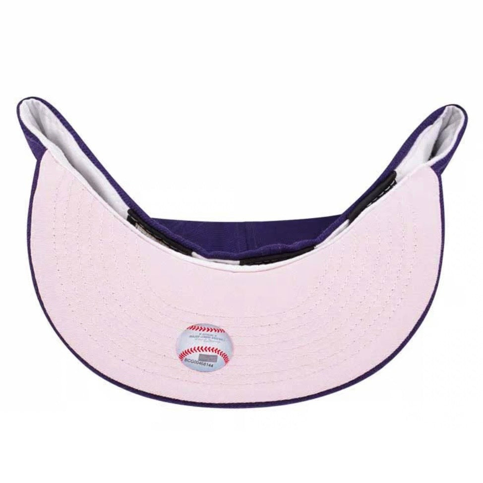 New Era 59Fifty Arizona Diamondbacks Inaugural Season Purple Pink Prime Edition Edition Fitted Cap