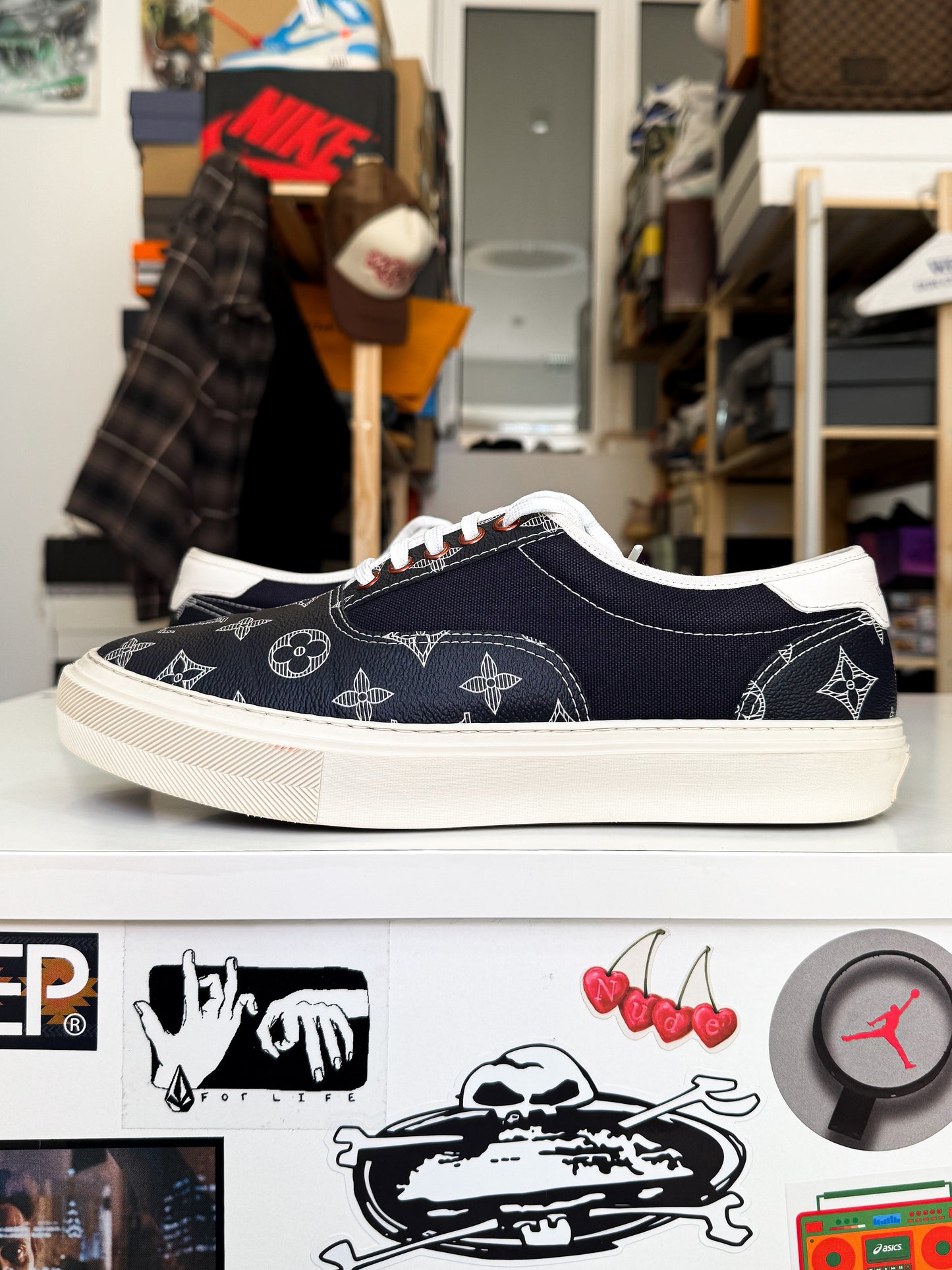 Louis Vuitton Trocadero Trainer Monogram ‘Navy’ - Recondicionado