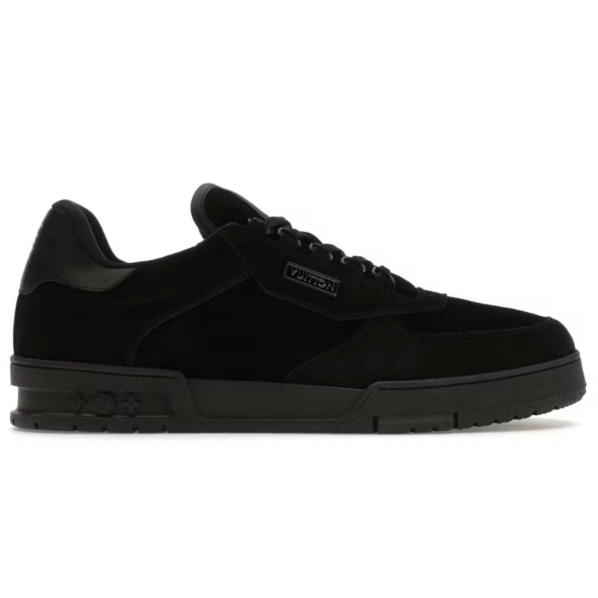 Louis Vuitton LV Trainer Suede Black ‘Staff’ - Recondicionado