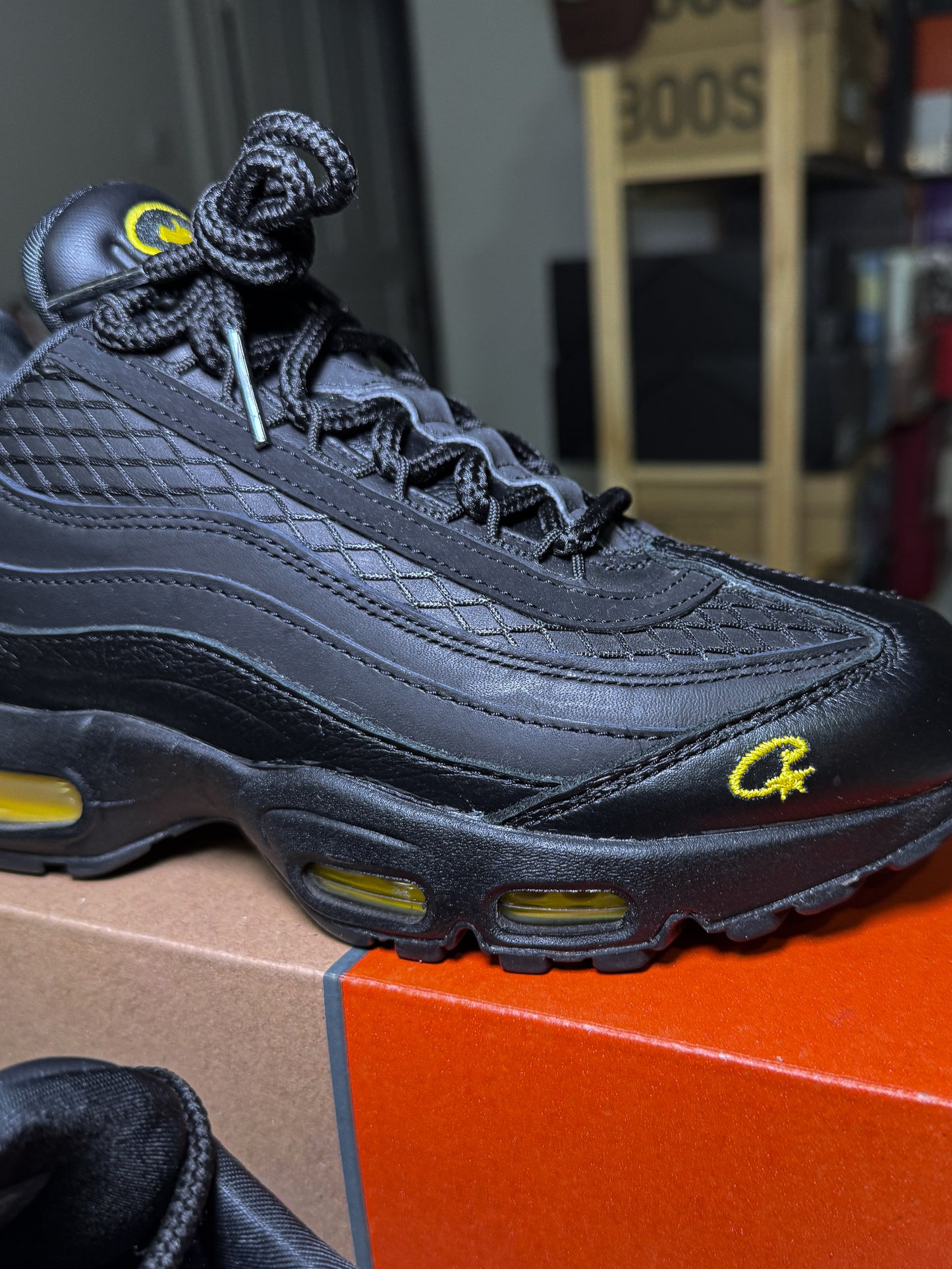 Nike Air Max 95 SP x Corteiz ‘Honey Black’ 2025 - Recondicionado