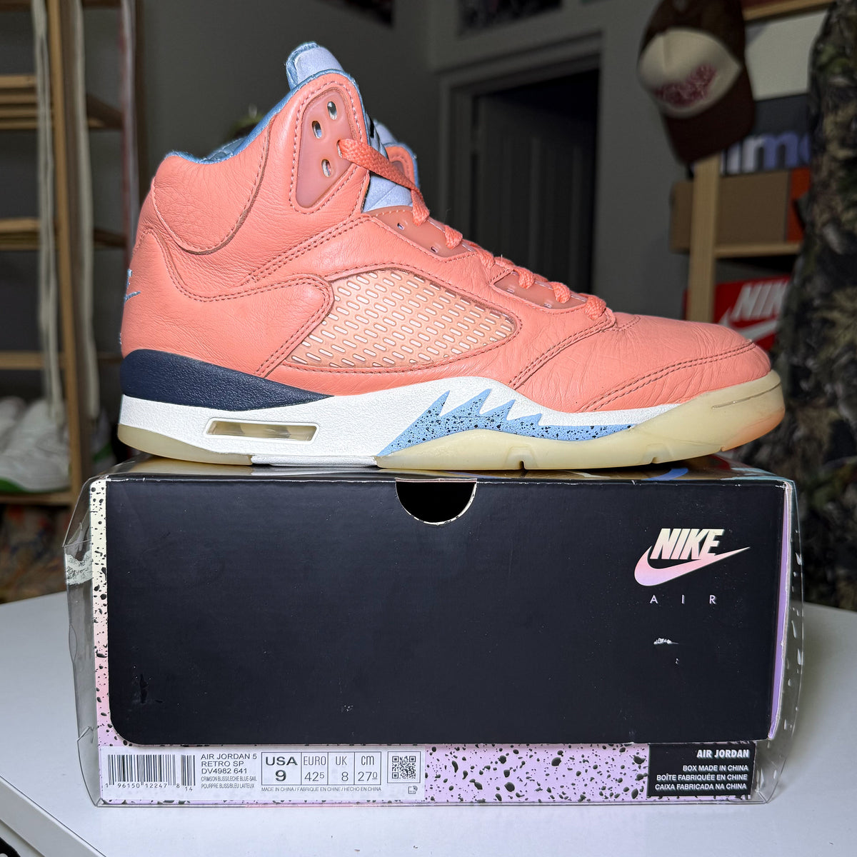 Air Jordan 5 Retro x DJ Khaled ‘Crimson Bliss’ 2022 - Recondicionado