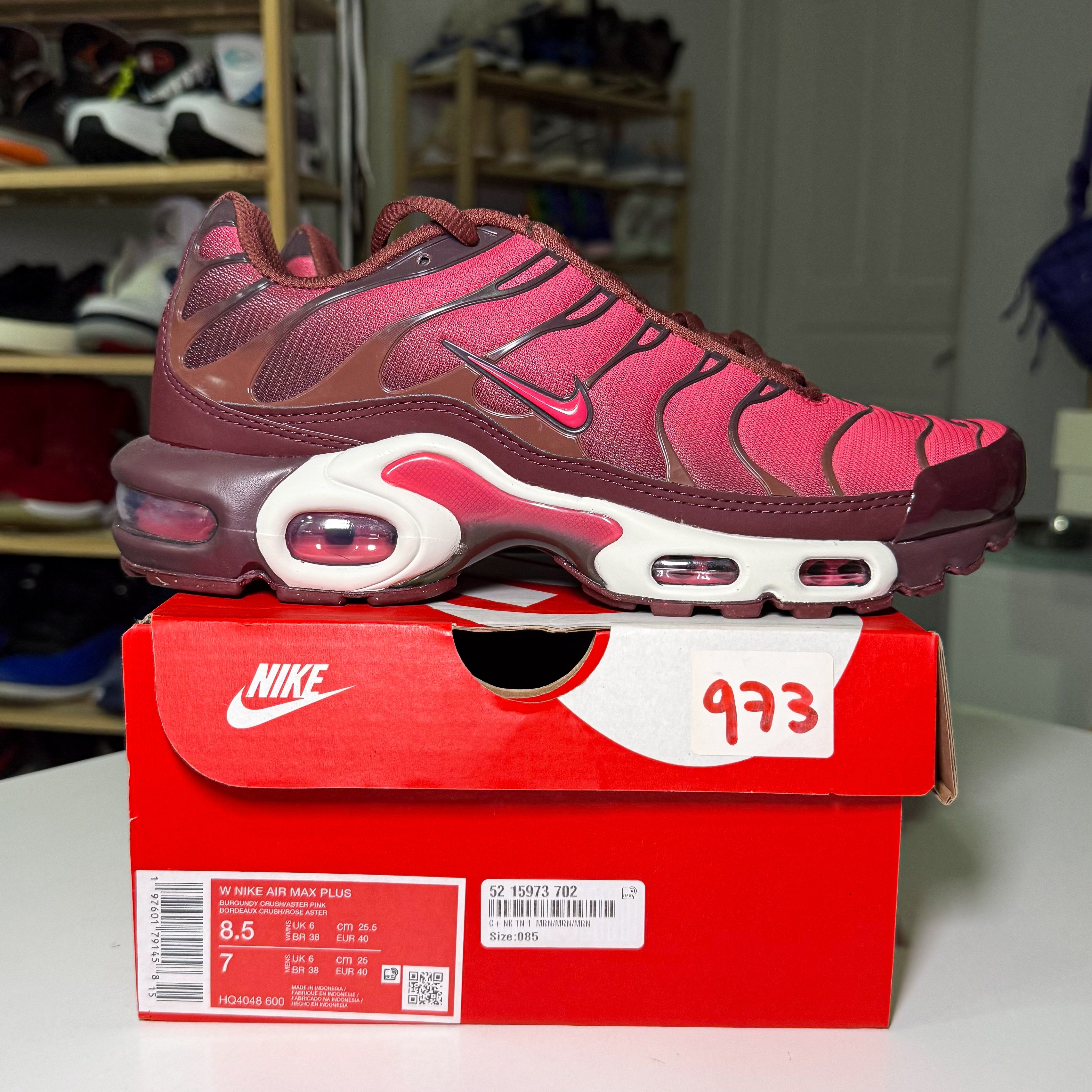 Nike Air Max TN Plus ‘Burgundy Crush’ W 2024 - DS
