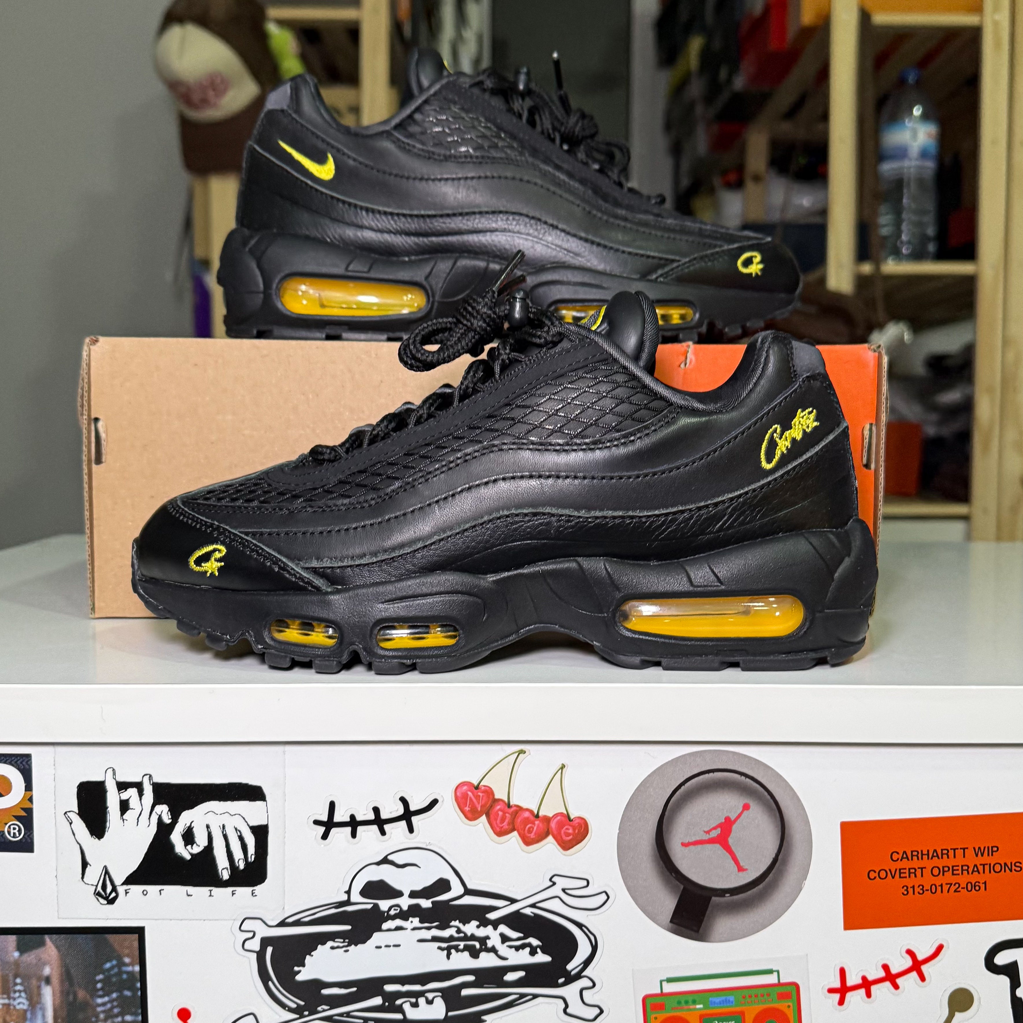 Nike Air Max 95 SP x Corteiz ‘Honey Black’ 2025 - Recondicionado