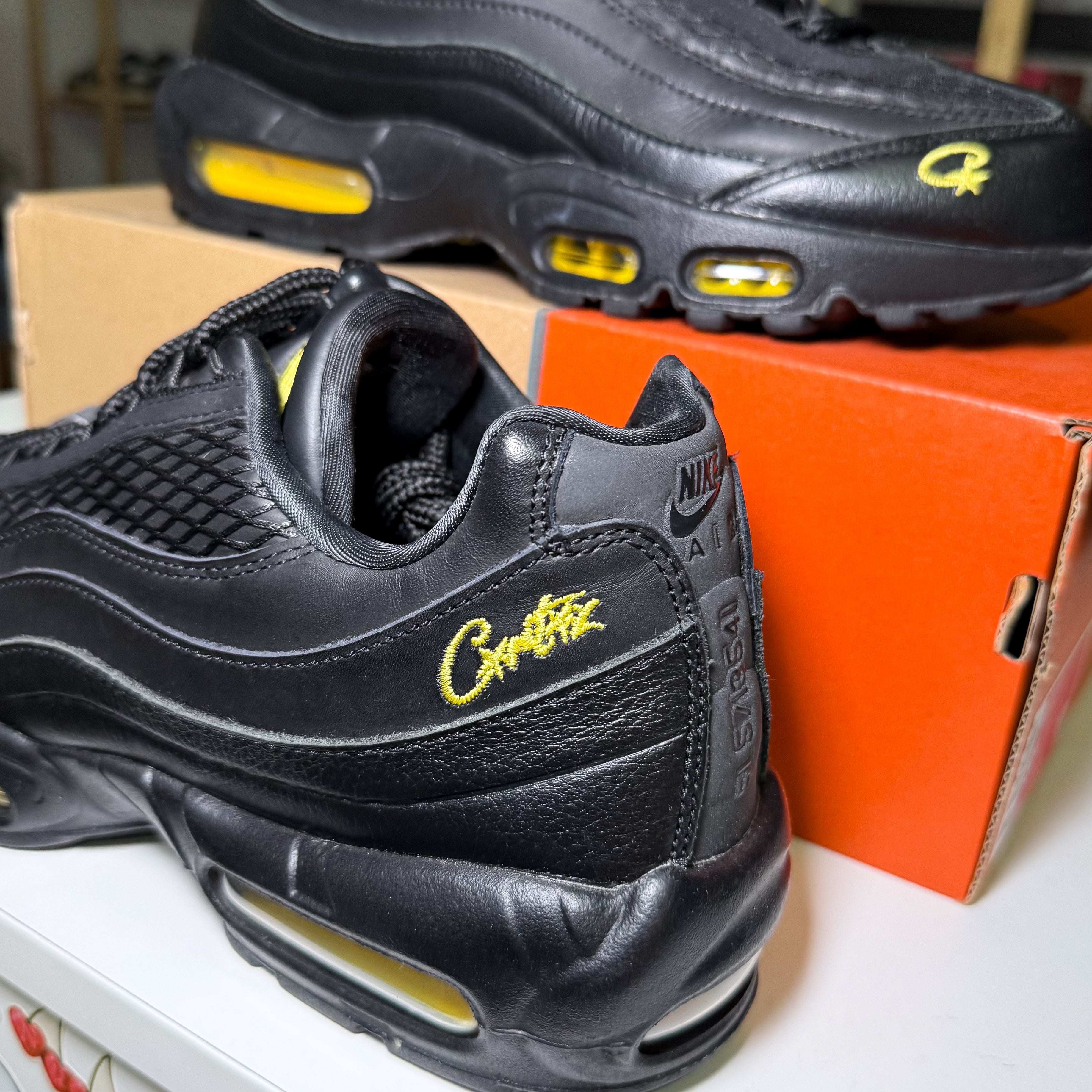 Nike Air Max 95 SP x Corteiz ‘Honey Black’ 2025 - Recondicionado