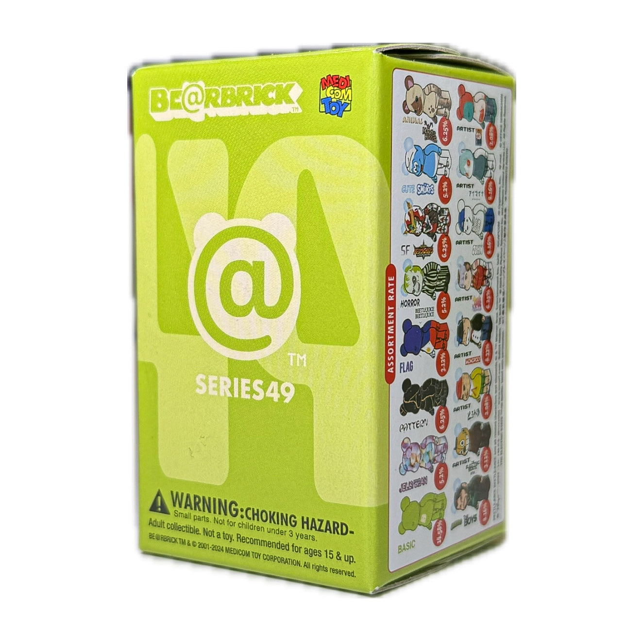 Bearbrick Series 49 Sealed 100% (1 Blind Box)