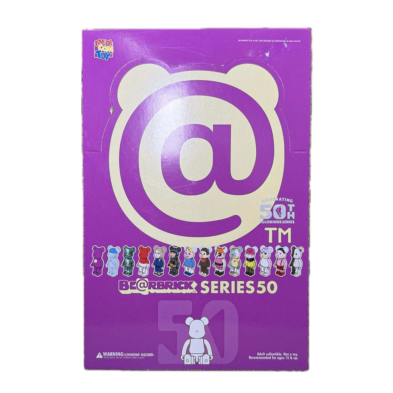 Bearbrick Series 50 Sealed Case 100% (24 Blind Boxes)