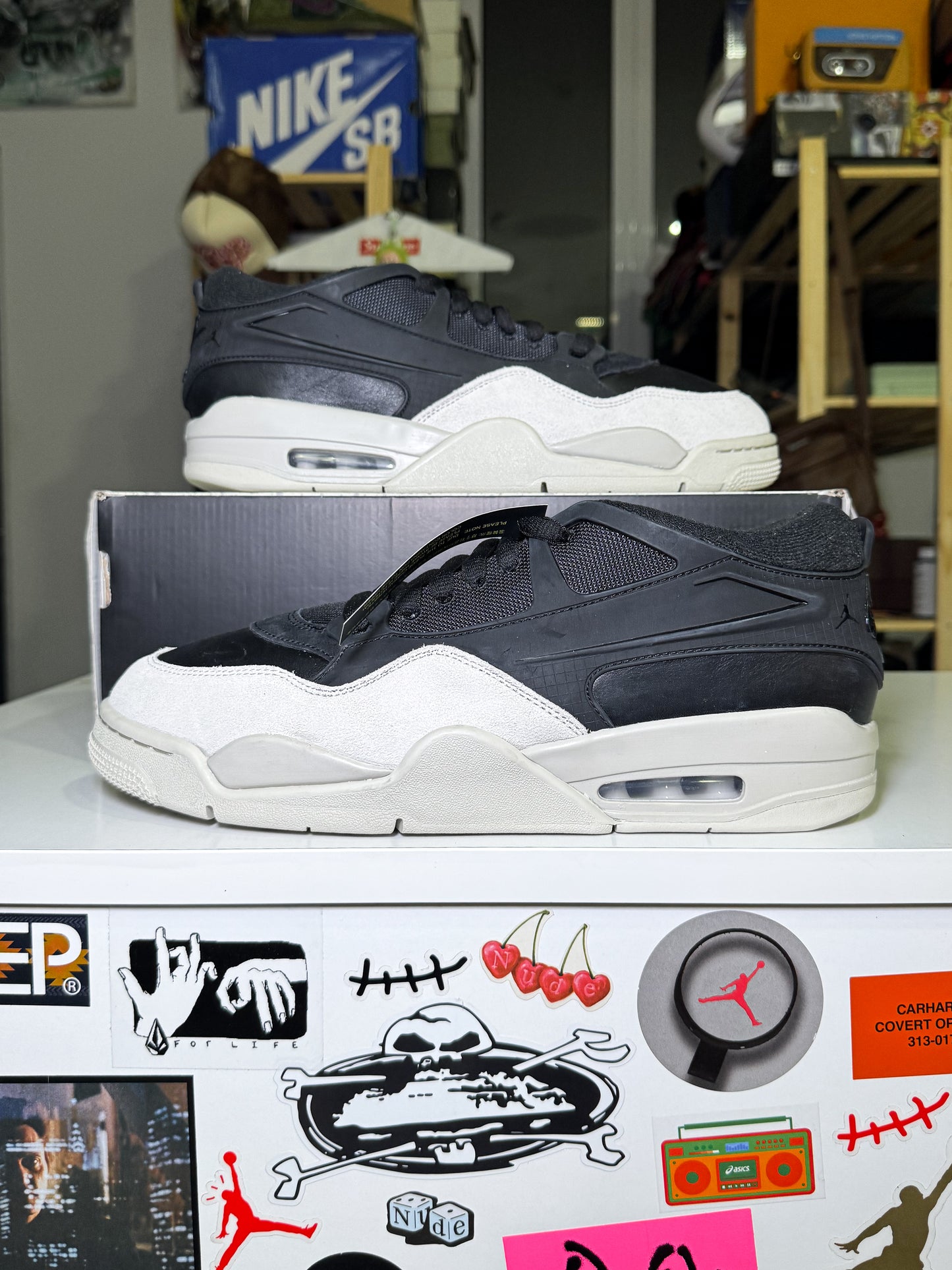 Air Jordan 4 RM ‘Black Light Bone’ 2024 - DS