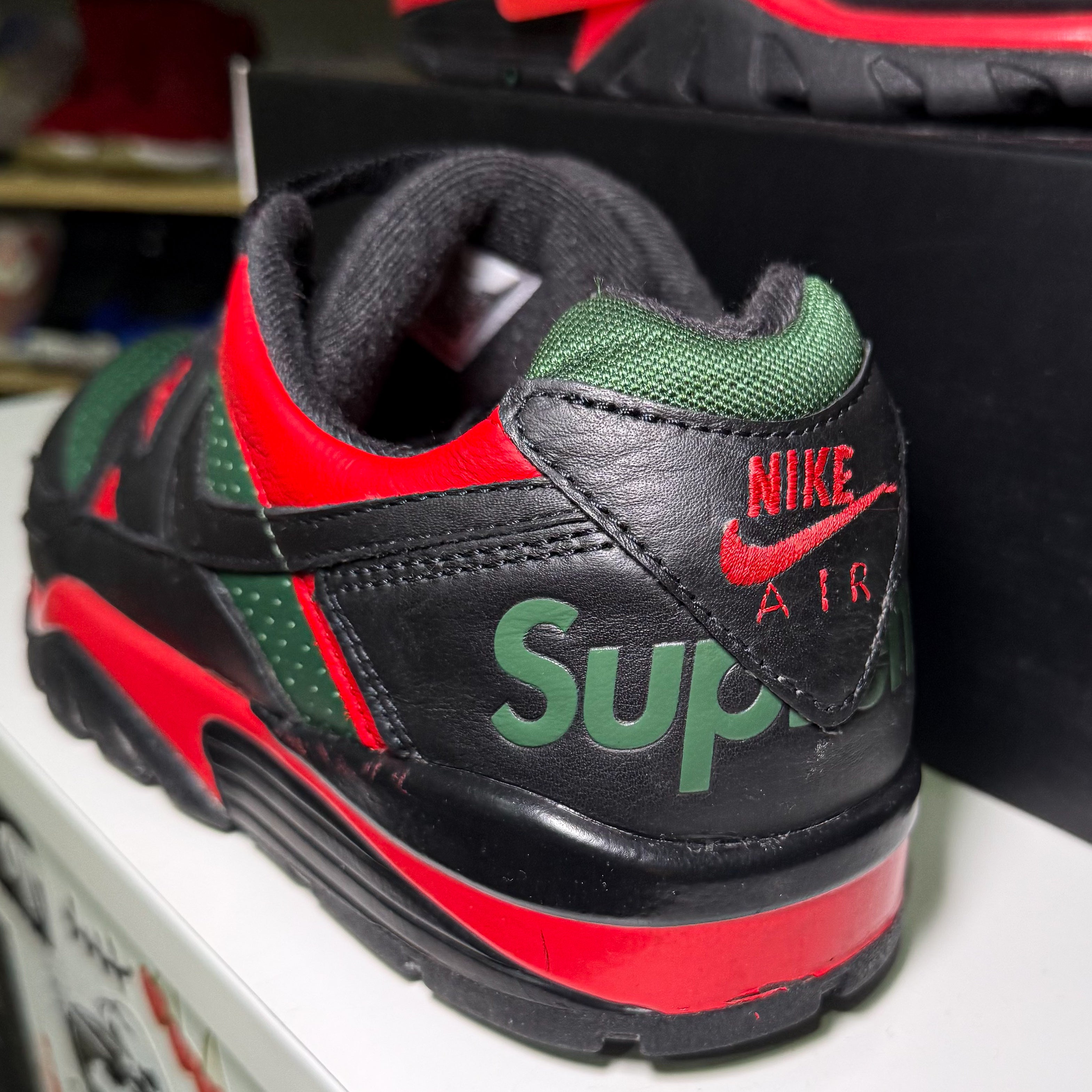 Nike Air Cross Trainer 3 Low x Supreme ‘Black Gorge Green’ 2021 - Recondicionado