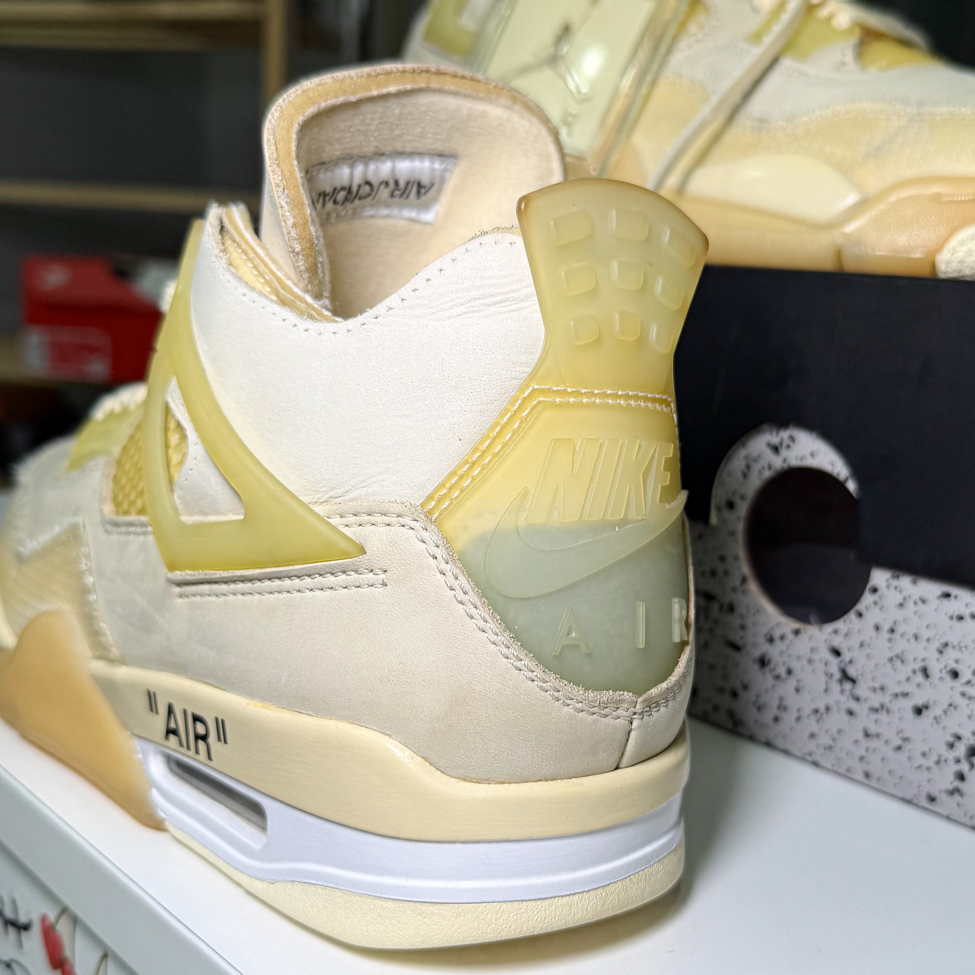 Air Jordan 4 Retro SP x Off White ‘Sail’ W 2020 - Recondicionado