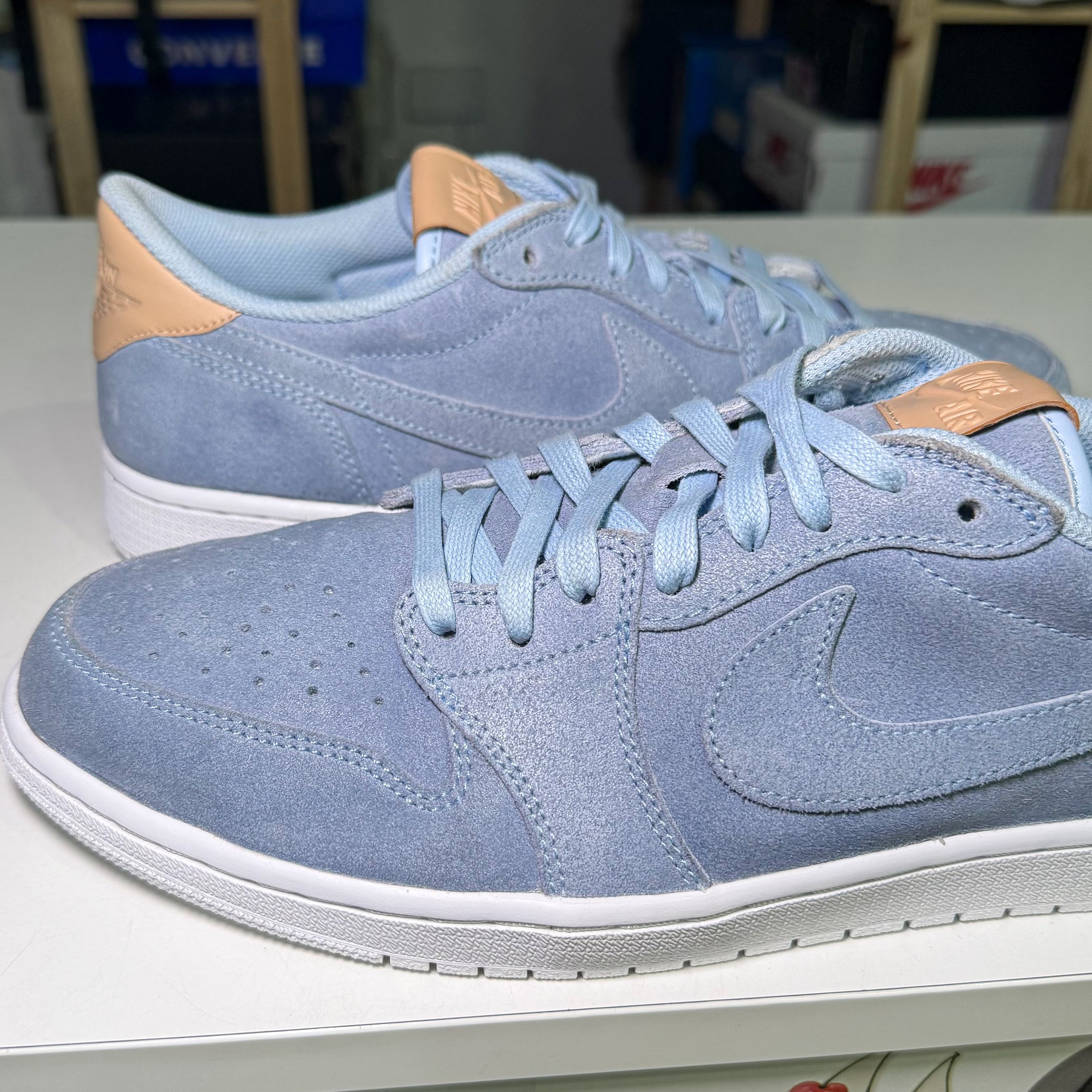 Air Jordan 1 Retro Low OG Premium ‘Ice Blue’ 2017 - Recondicionado