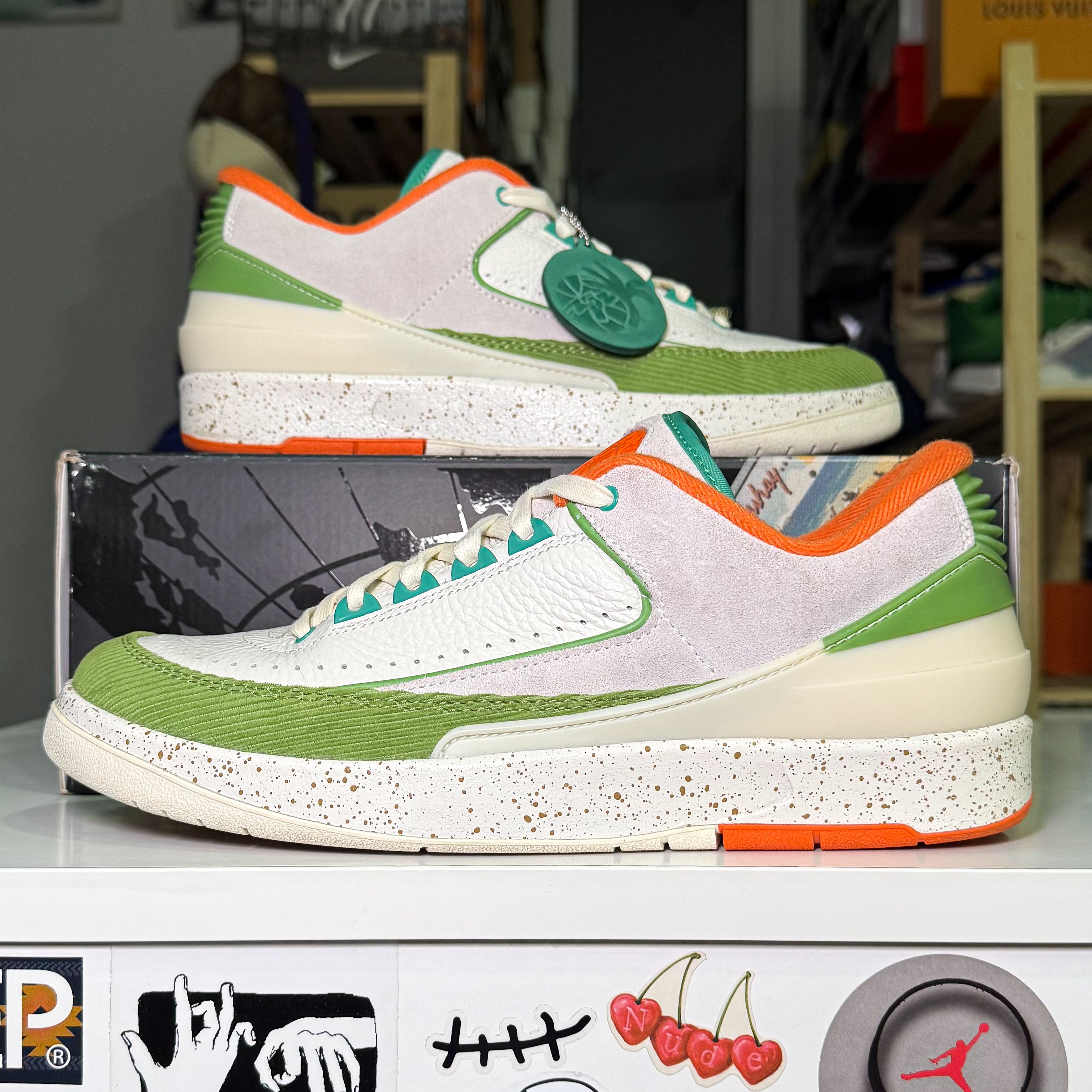 Air Jordan 2 Retro Low x Titan W 2022 - Recondicionado