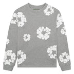 Denim Tears Cotton Wreath Long Sleeve Grey
