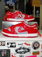 Nike Dunk Low x Off White ‘University Red’ 2019 - Recondicionado