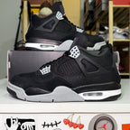 Air Jordan 4 Retro 'Black Canvas' 2022 - Recondicionado