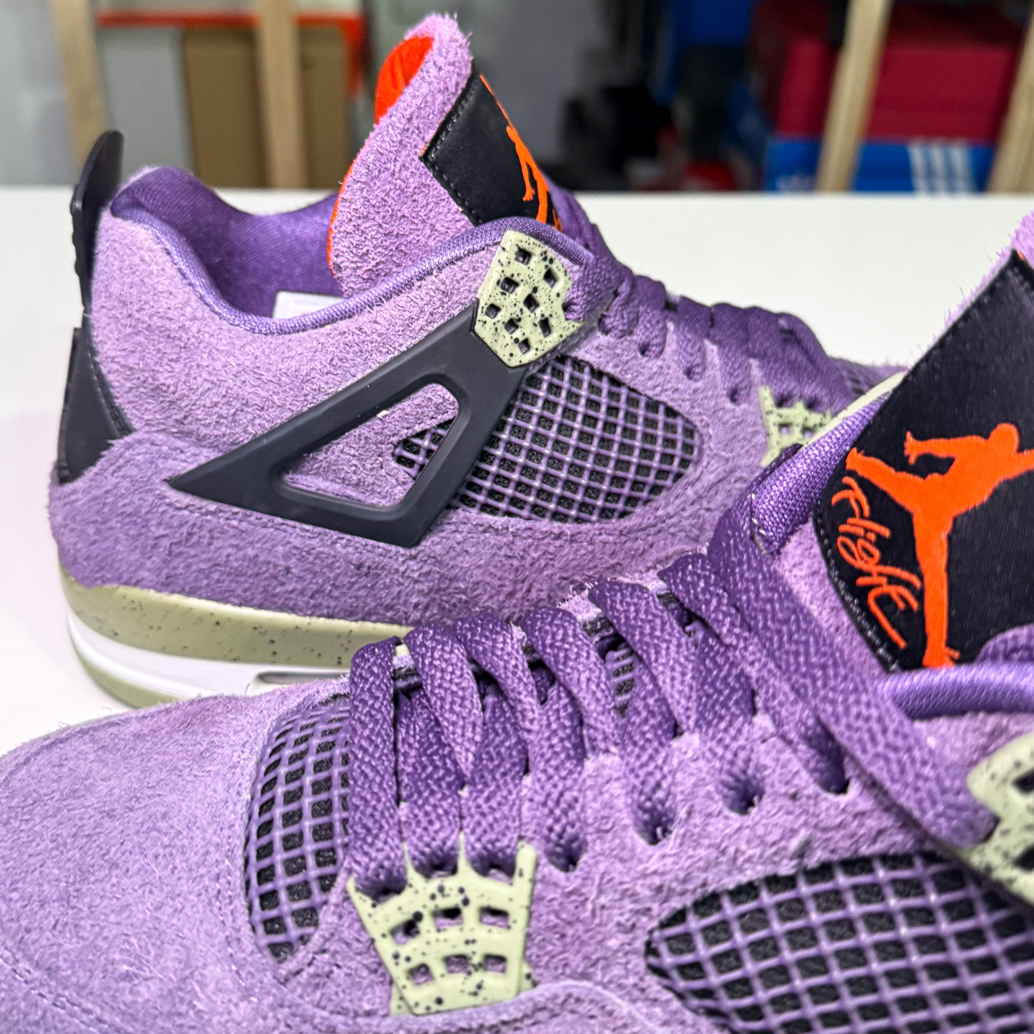Air Jordan 4 Retro ‘Canyon Purple’ W 2022 - Recondicionado