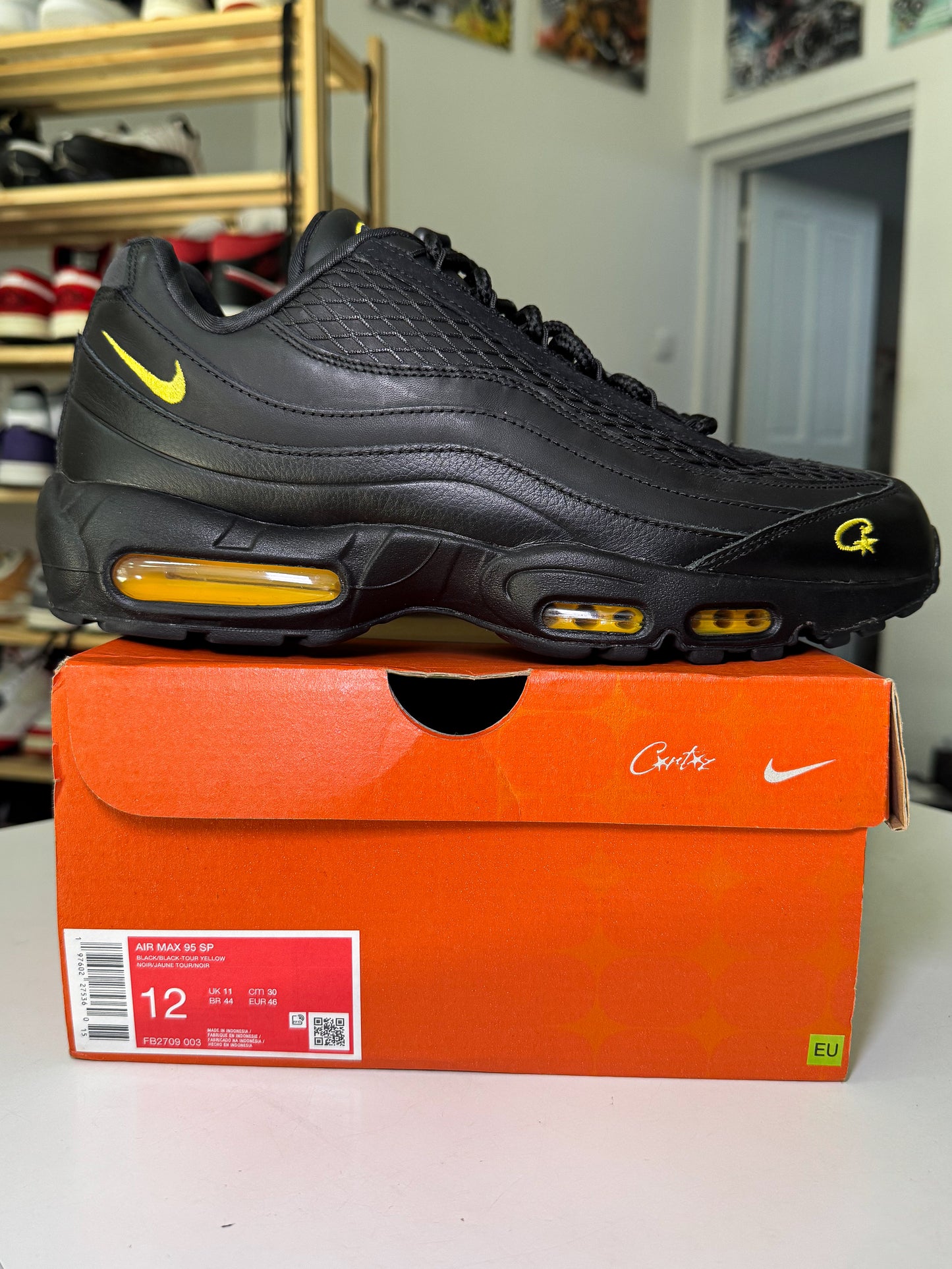 Nike Air Max 95 SP x Corteiz ‘Honey Black’ 2025 - Recondicionado