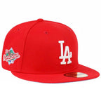 New Era 59Fifty Los Angeles Dodgers World Series 1988 Fire Glacier Blue Edition Fitted Cap