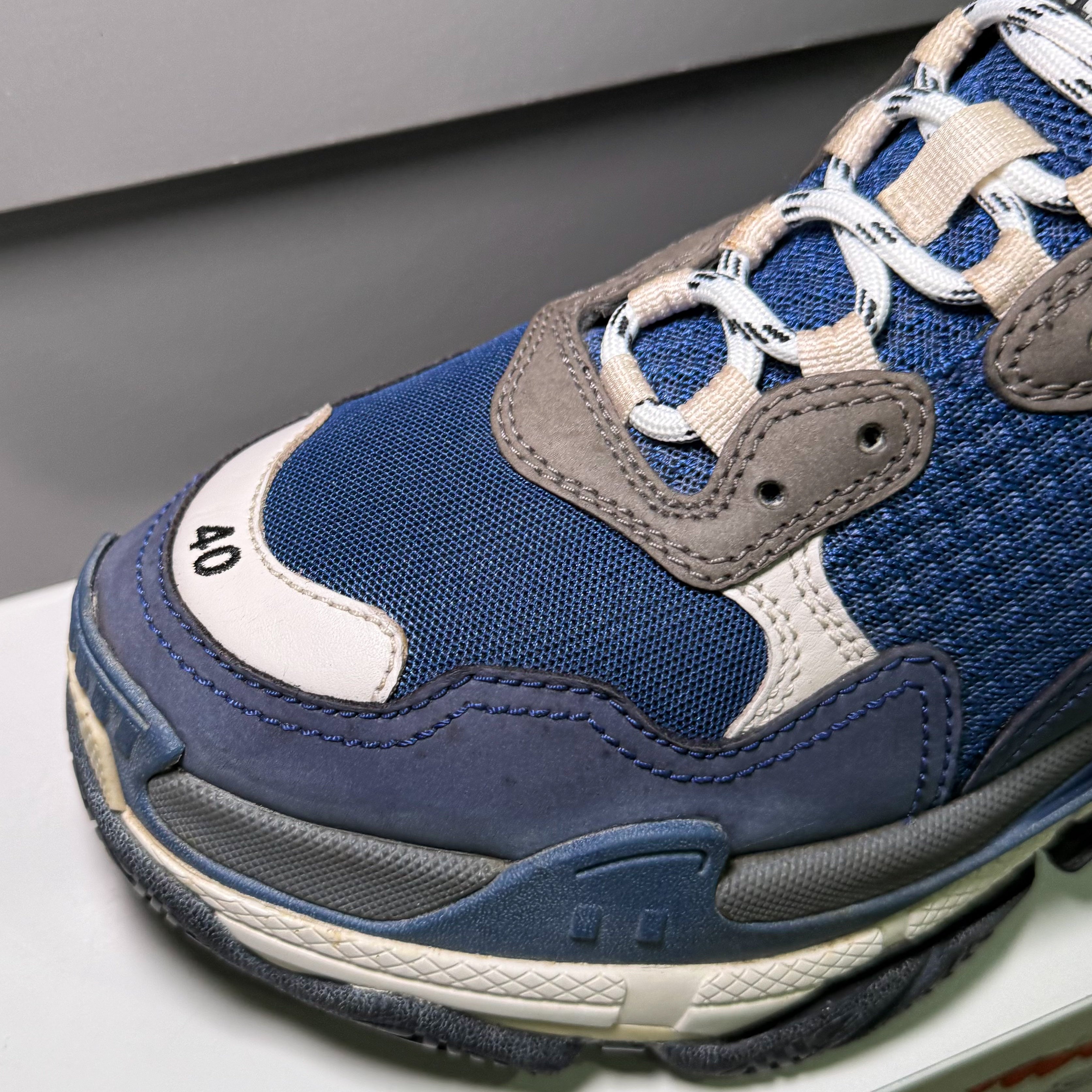 Balenciaga Triple S Sneaker ‘Navy’ 2018 - Recondicionado