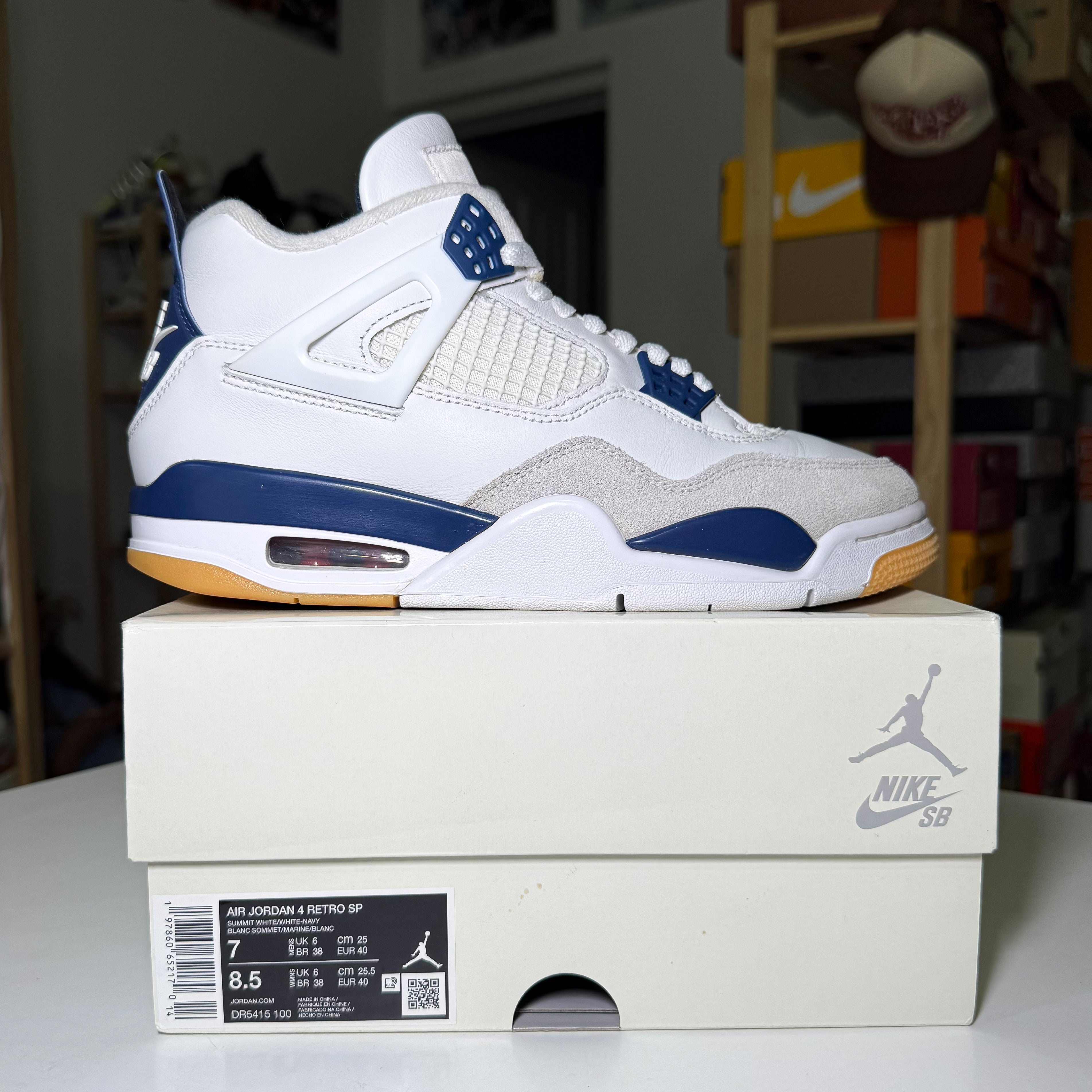 Air Jordan 4 Retro SB ‘Navy’ 2025 - Recondicionado