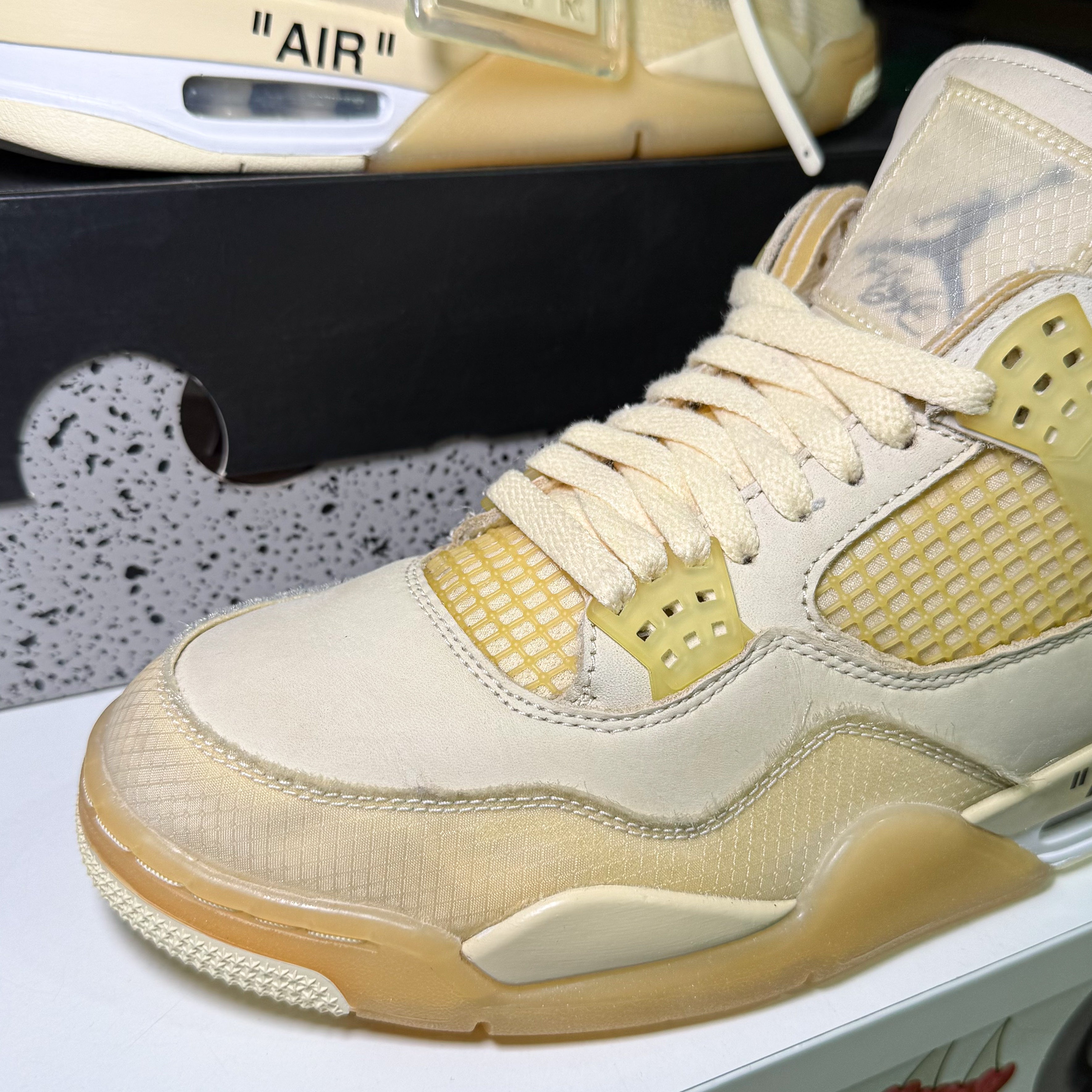 Air Jordan 4 Retro SP x Off White ‘Sail’ W 2020 - Recondicionado