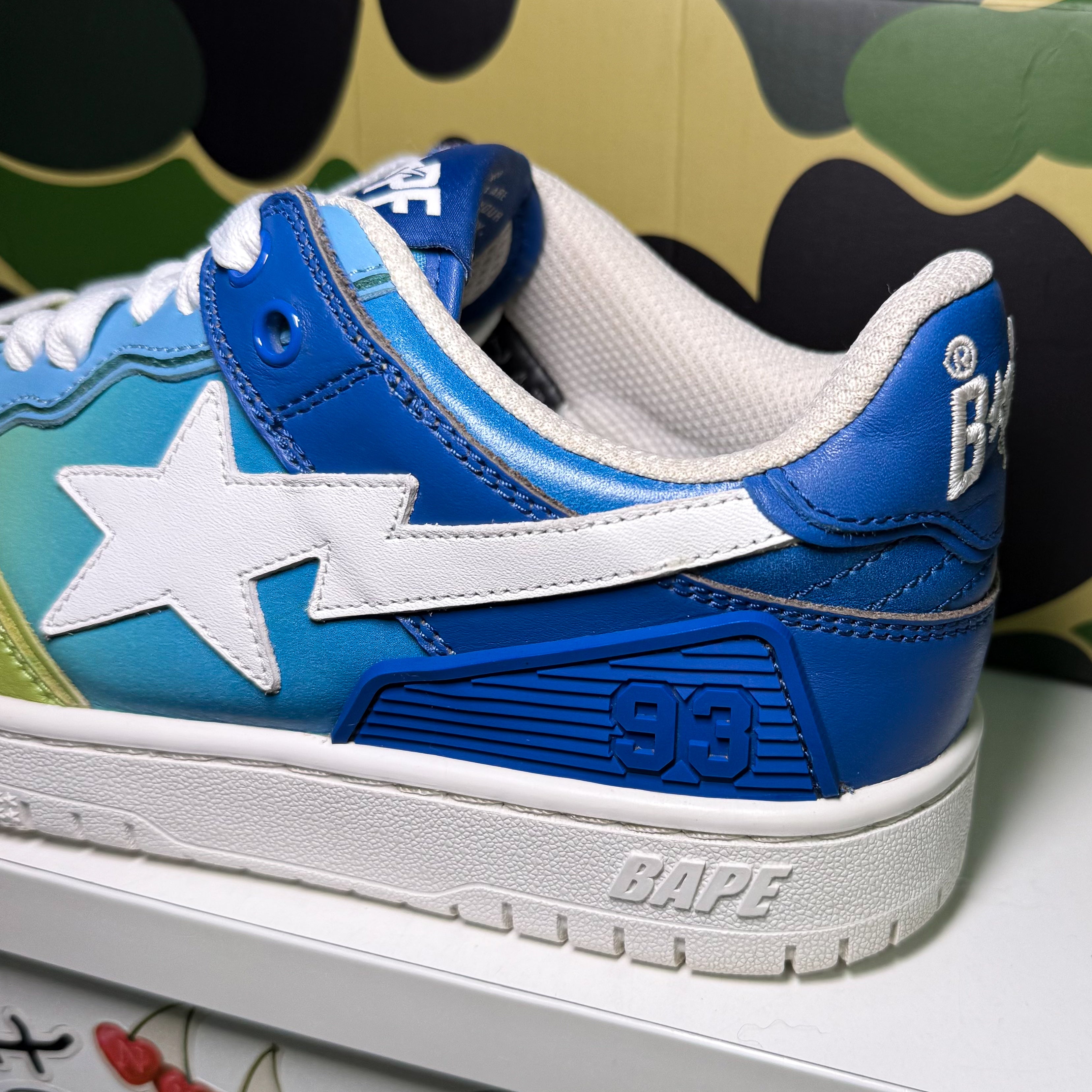 Bape Sk8 Sta #1 M1 ‘Blue Gradient’ 2023 - Recondicionado