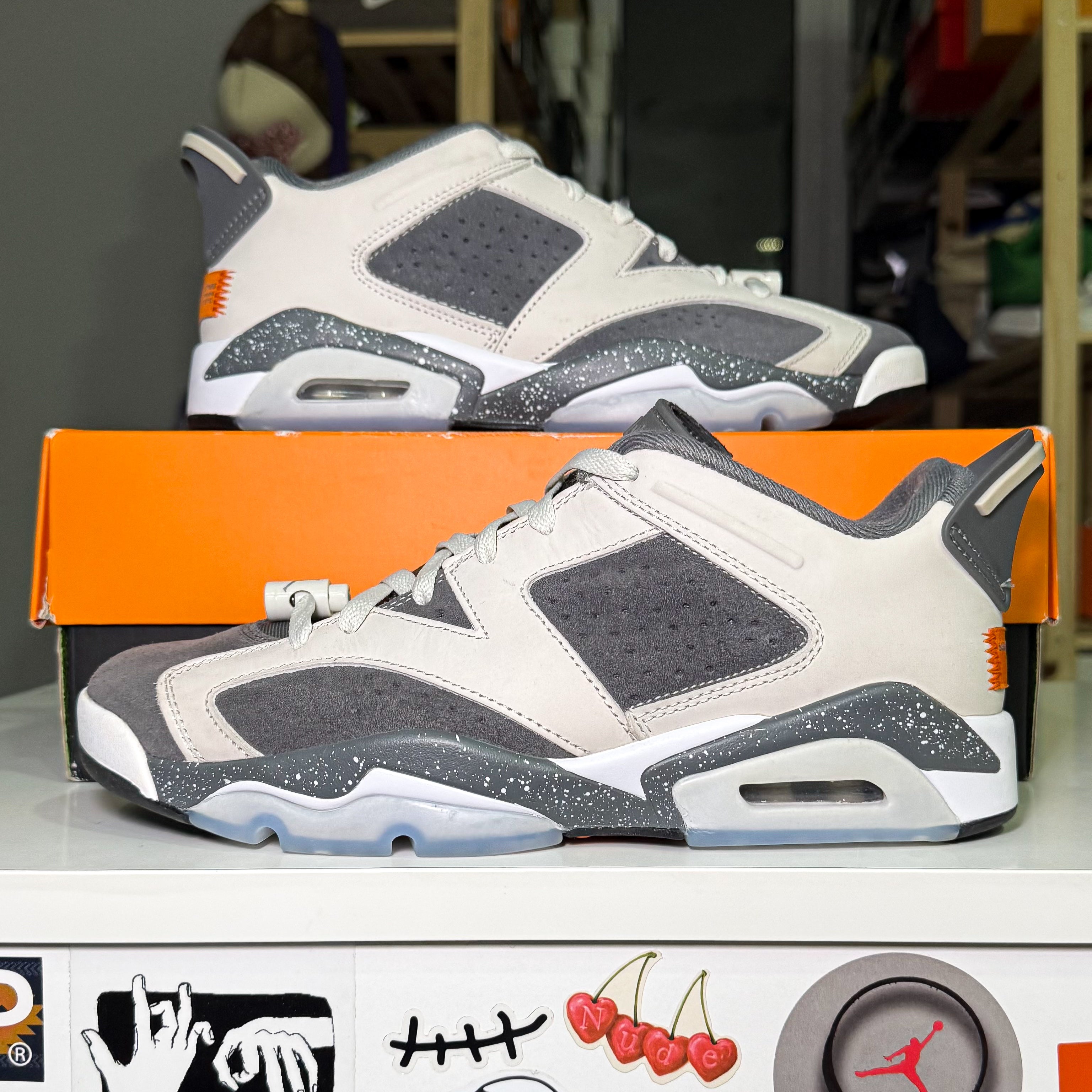 Air Jordan 6 Retro x Paris Saint-Germain ‘Iron Grey’ 2023 - Recondicionado