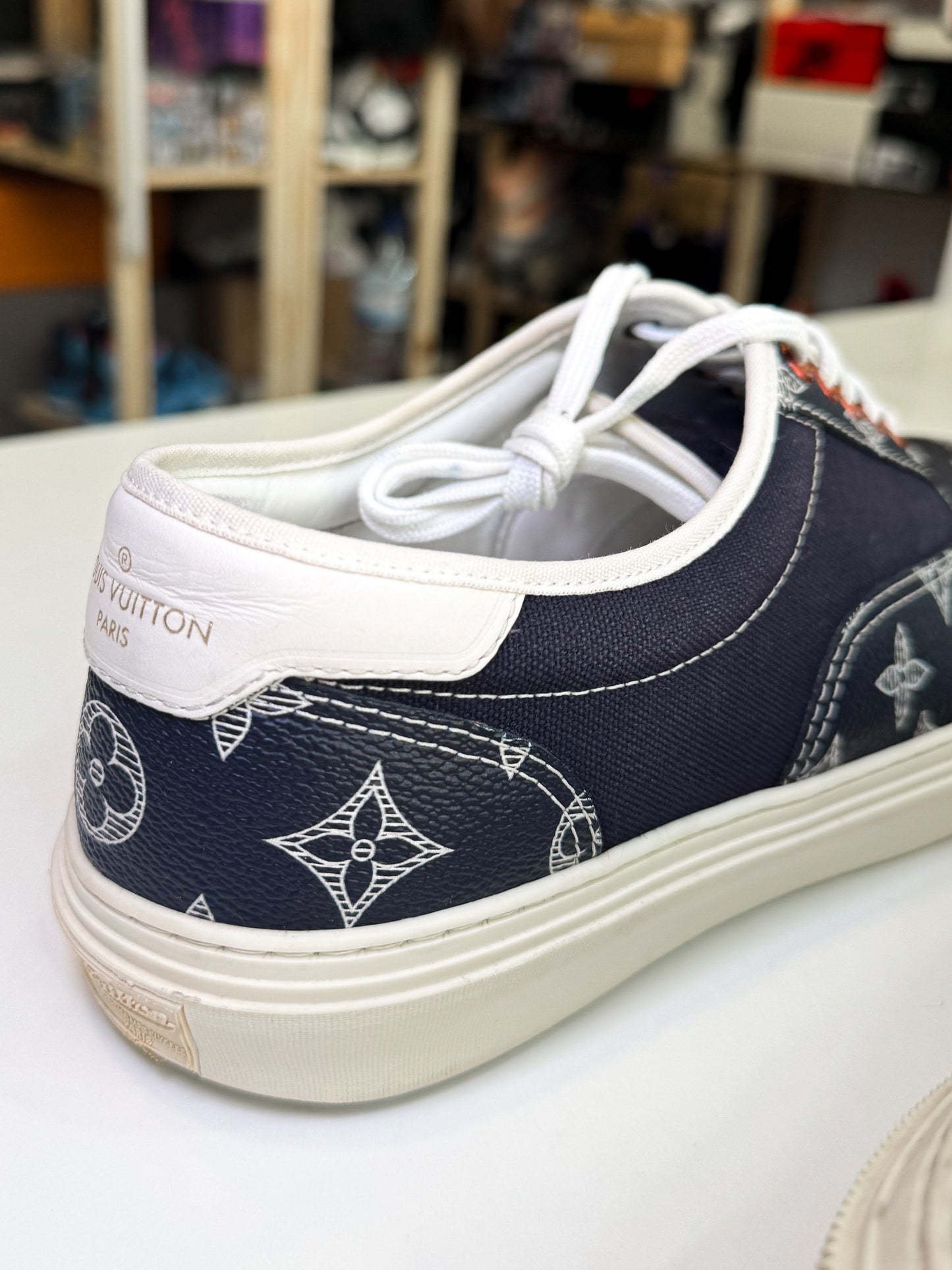 Louis Vuitton Trocadero Trainer Monogram ‘Navy’ - Recondicionado