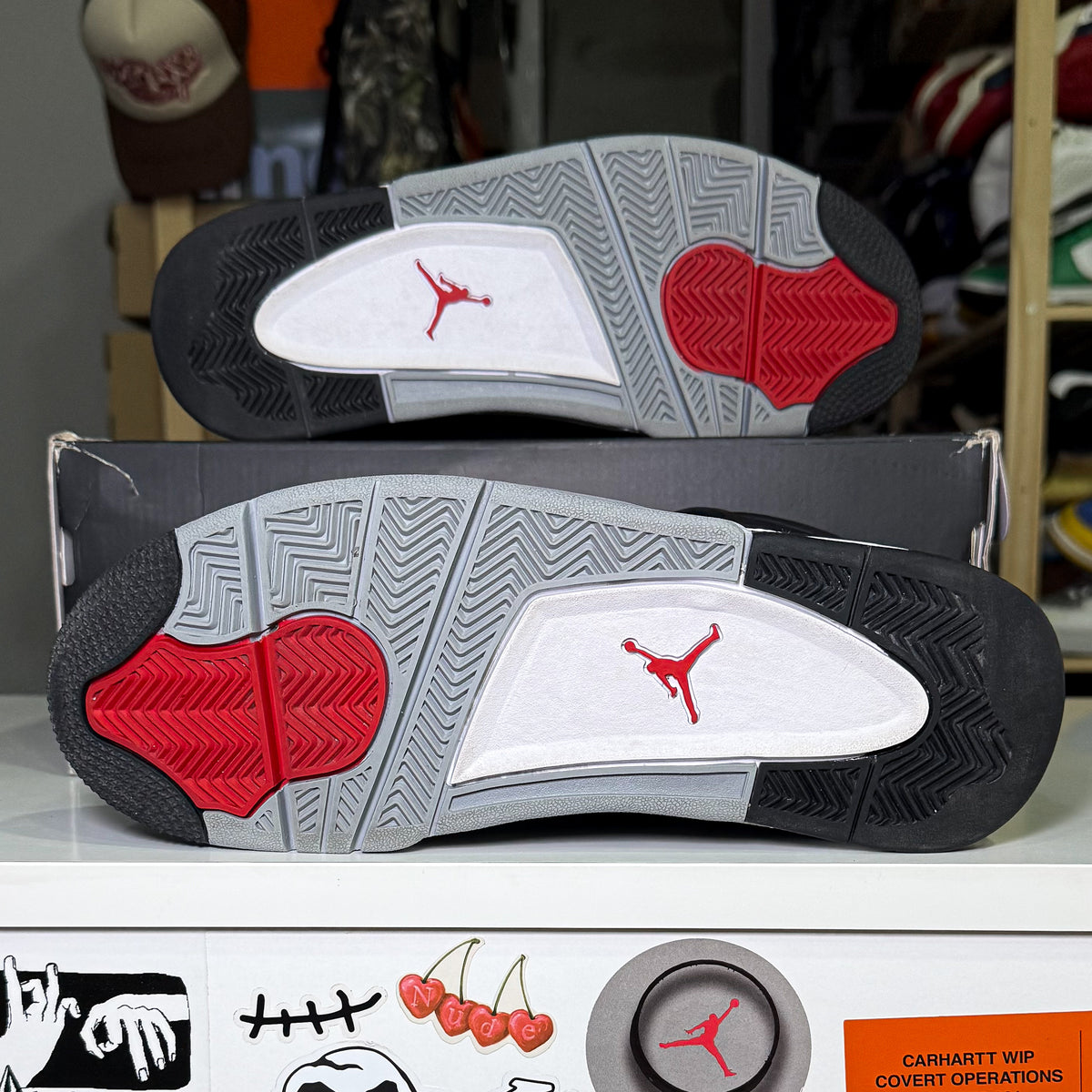 Air Jordan 4 Retro 'Black Canvas' 2022 - Recondicionado