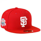 New Era 59Fifty San Francisco Giants World Series 1989 Red Throwback Edition Fitted Cap