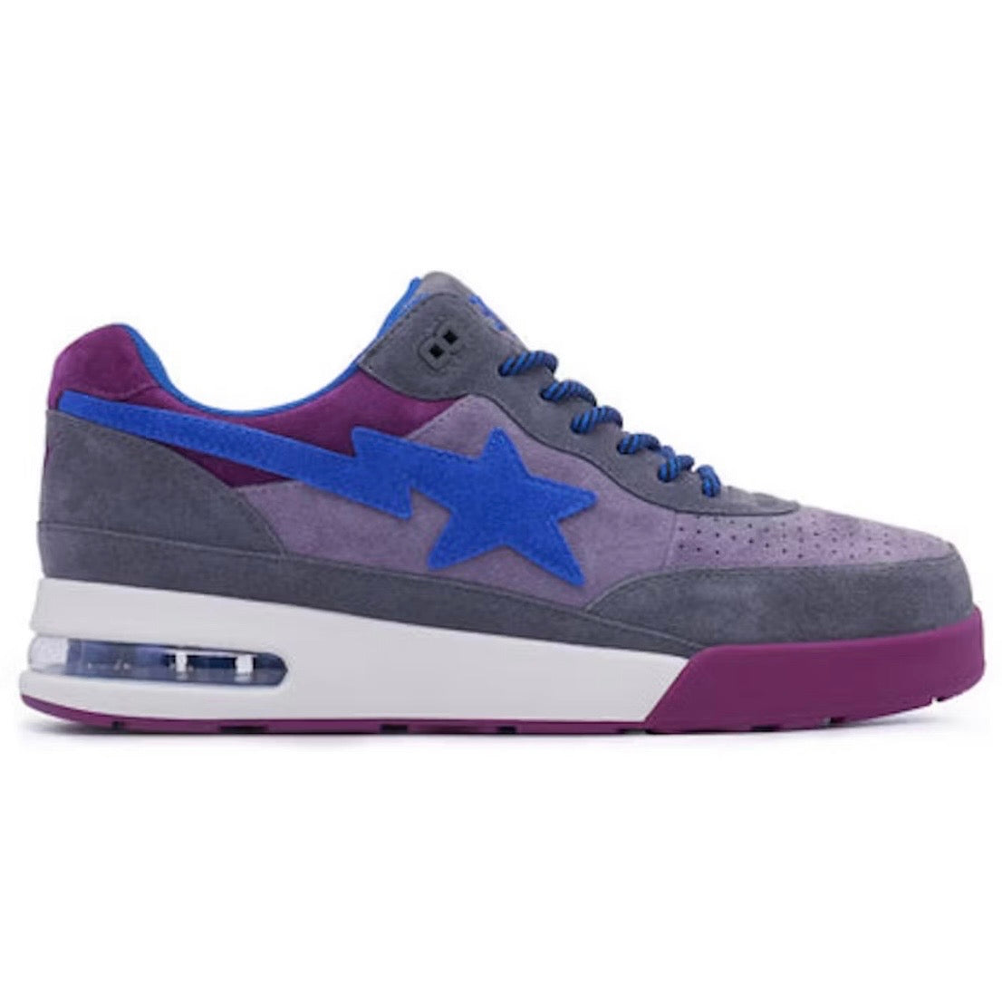 Bape Road Sta Premium Suede ‘Purple Blue’ - Recondicionado