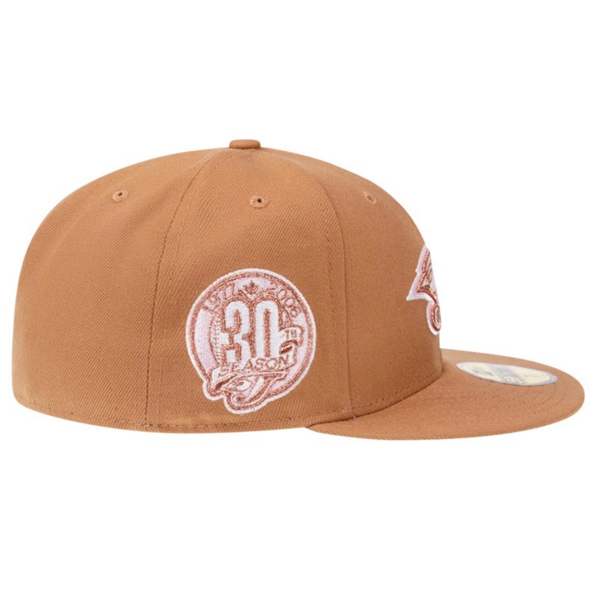 New Era 59Fifty Toronto Blue Jays 30th Season Sweet Gingerbread Edition Fitted Cap