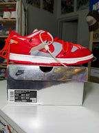 Nike Dunk Low x Off White ‘University Red’ 2019 - Recondicionado