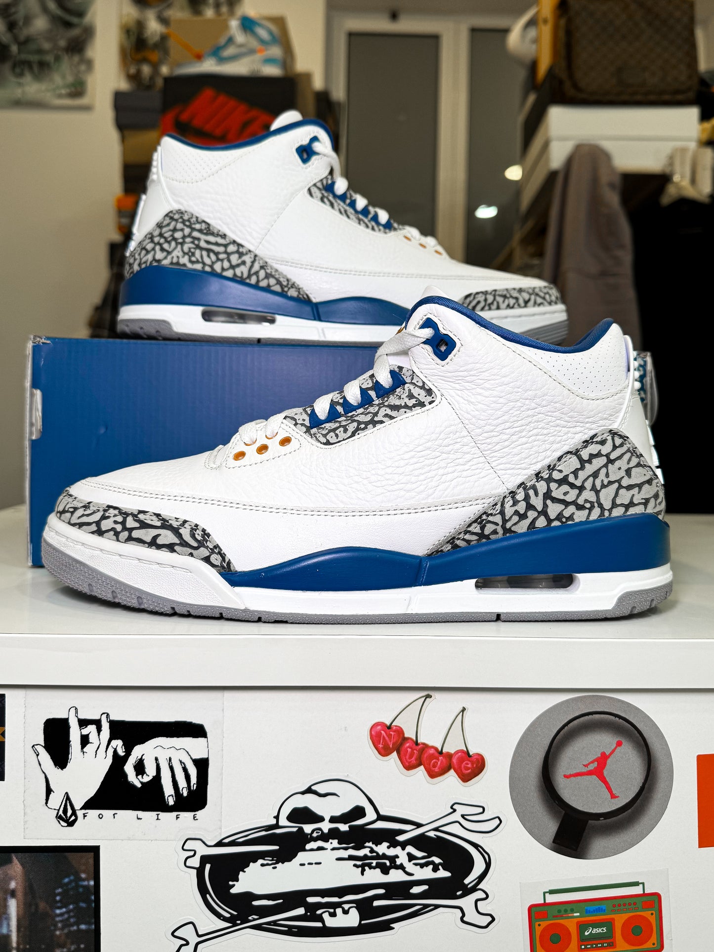 Air Jordan 3 Retro ‘Washington Wizards’ 2023 - Recondicionado